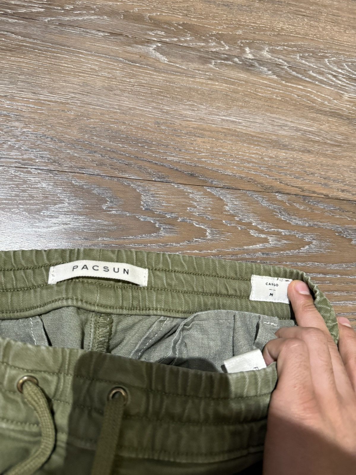 Pacsun × Vintage Pacsun Cargo pants Olive green Size US 32 / EU 48 - 3 Thumbnail