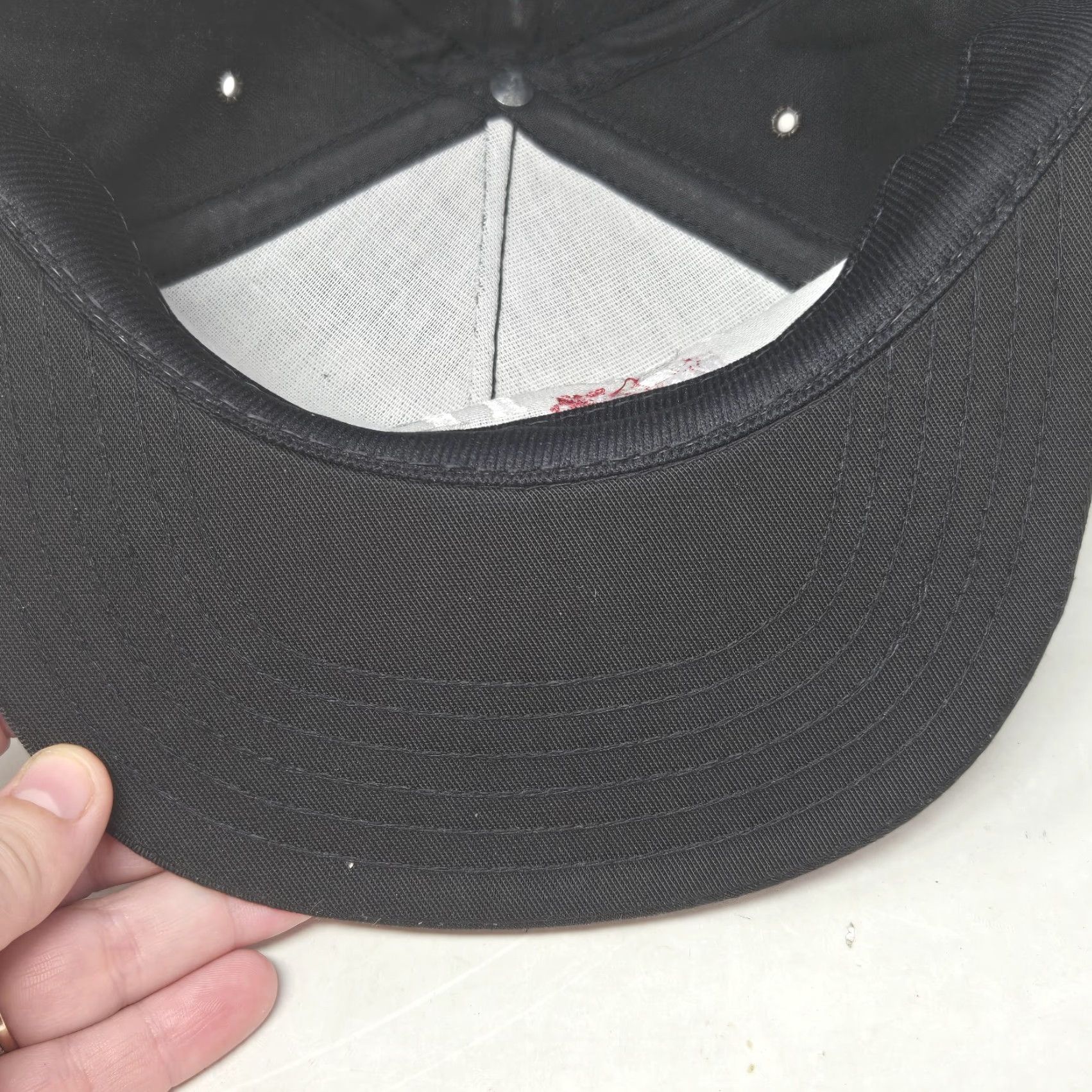 Vintage VINTAGE Weld Tek Trucker Hat Welding Made In The USA Hat Adjustable Black Men One Size USA Men Size ONE SIZE - 7 Thumbnail