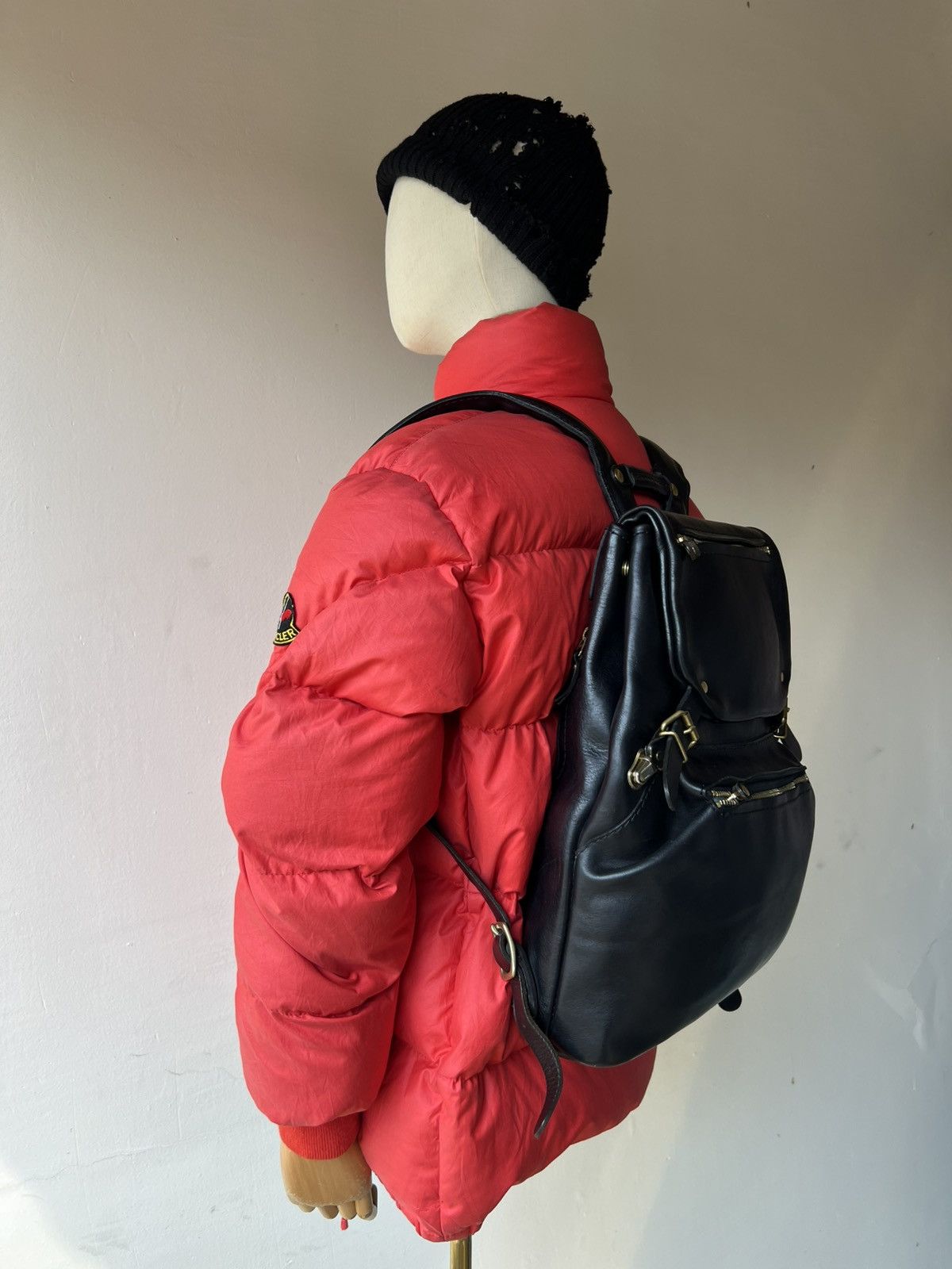 Leather Horsehide Leather Backpack By HERZ Japan Size ONE SIZE - 2 Thumbnail