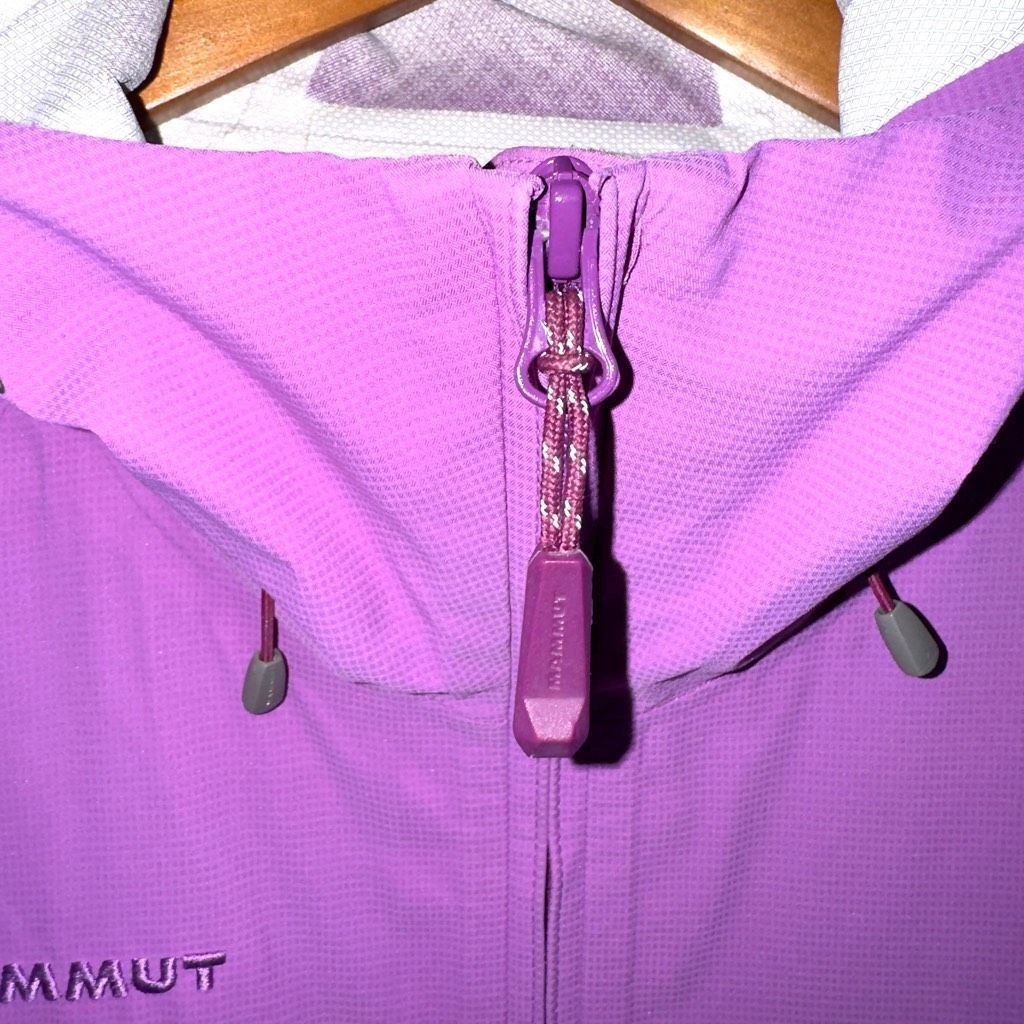 Mammut Purple Mammut DayTech Premium Waterproof Rain Jacket Sz S Size S / US 4 / IT 40 - 3 Thumbnail
