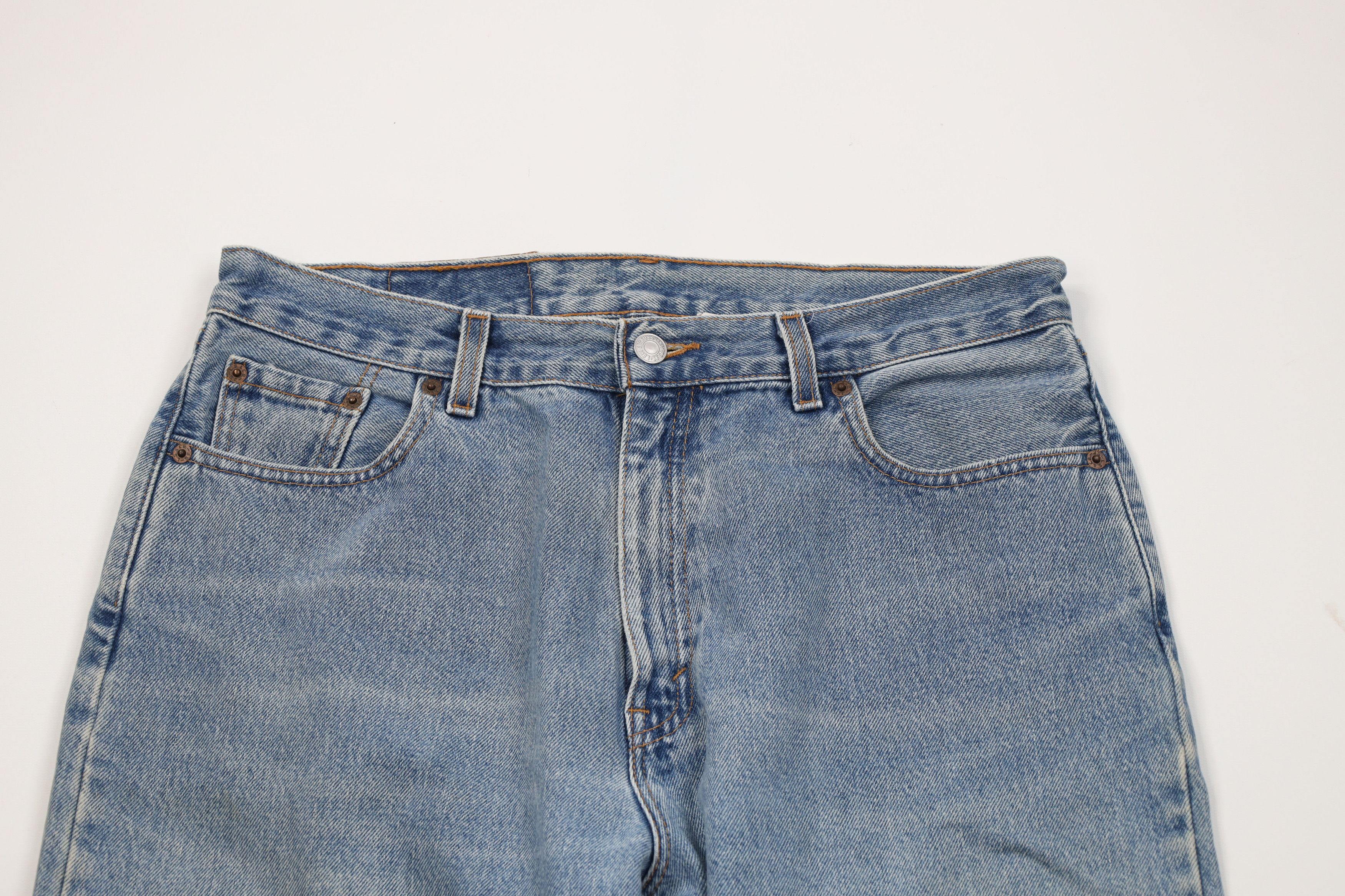 Levi's Vintage Y2K 2000 Levis 560 Loose Fit Straight Leg Jeans USA Size 36" / US 14 / IT 50 - 2 Thumbnail
