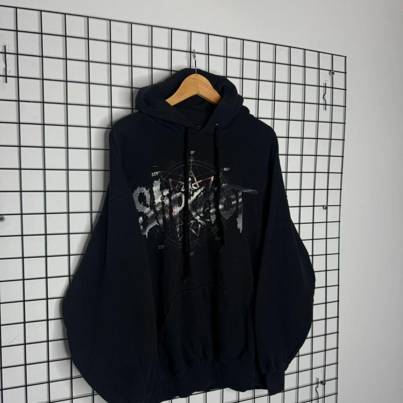Band Tees Slipknot Hoodie Vintage Band y2k 2000s Double Side Print Size US XL / EU 56 / 4 - 4 Thumbnail