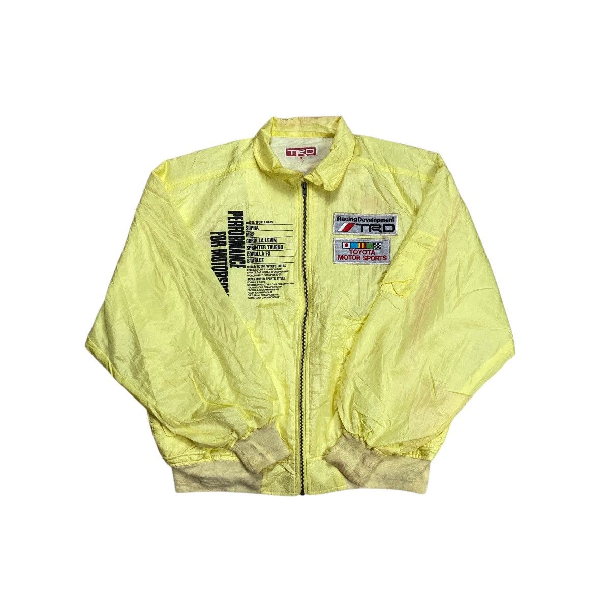 Sports Specialties Vintage TRD Toyota Big Logo Bomber Jacket Size US L / EU 52-54 / 3 - 5 Thumbnail
