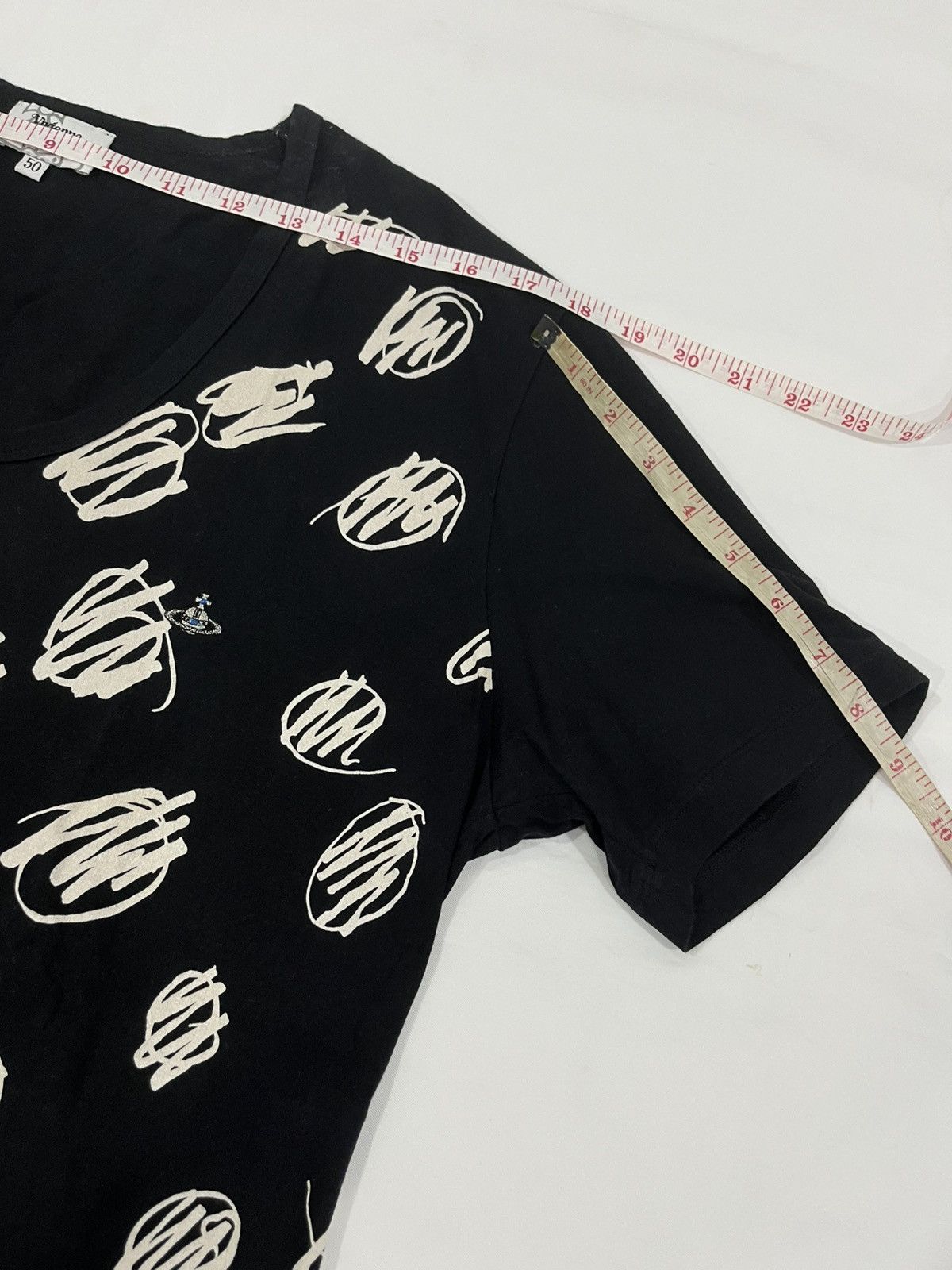 Designer × Vivienne Westwood vivienne westwood orb black tee Size US M / EU 48-50 / 2 - 9 Thumbnail
