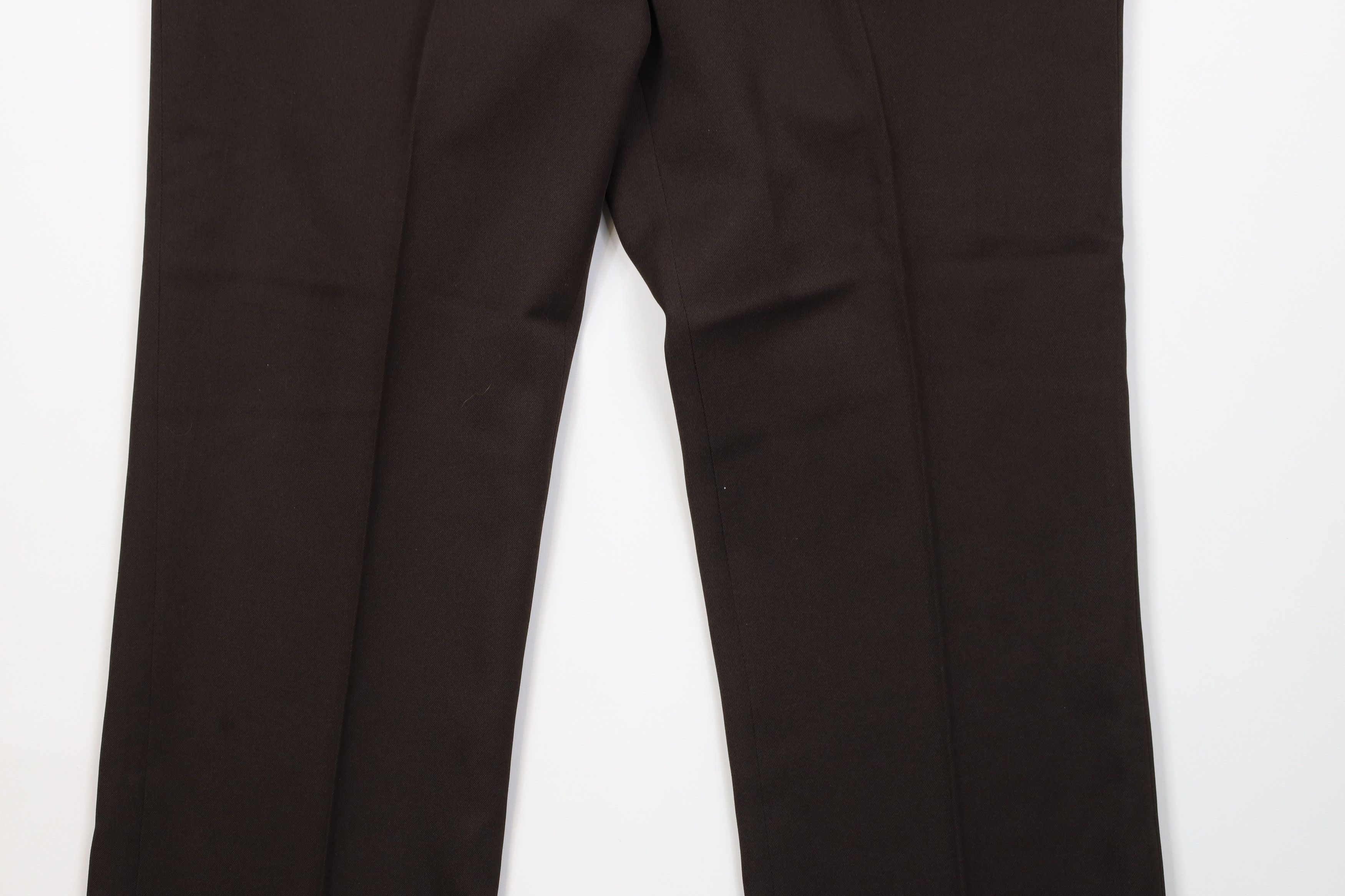 Vintage Vintage 70s Streetwear Flared Wide Leg Chino Pants Brown USA Size US 36 / EU 52 - 4 Thumbnail