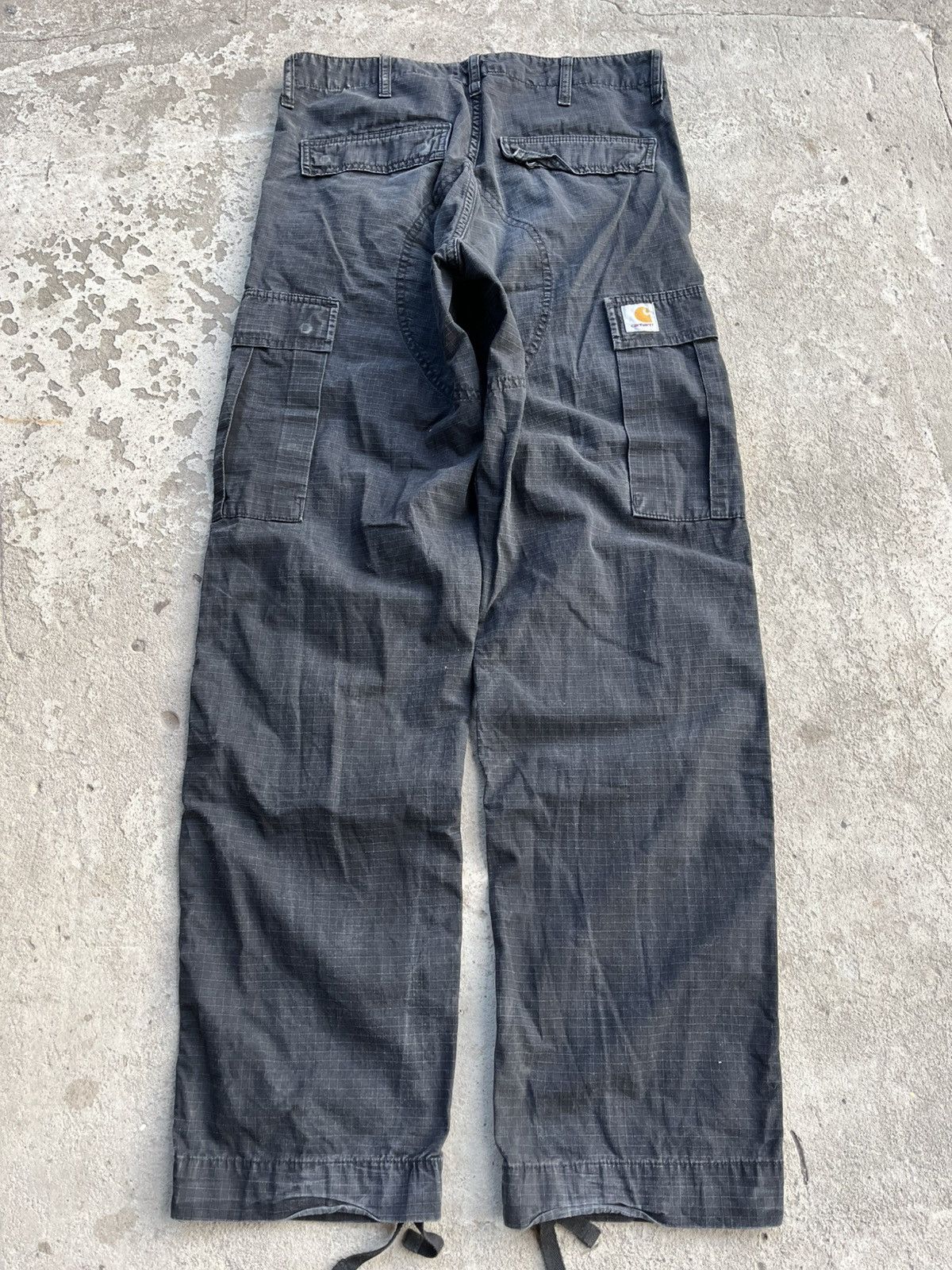 Vintage Bondage Carhartt Cargo Double Knee Faded Baggy Pants