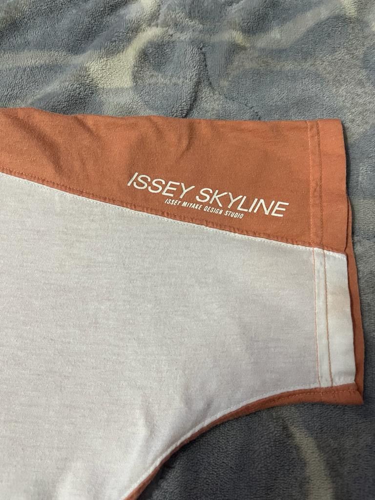 Issey Miyake Vintage Issey Miyake Skyline Tee Shirt Size US M / EU 48-50 / 2 - 2 Thumbnail