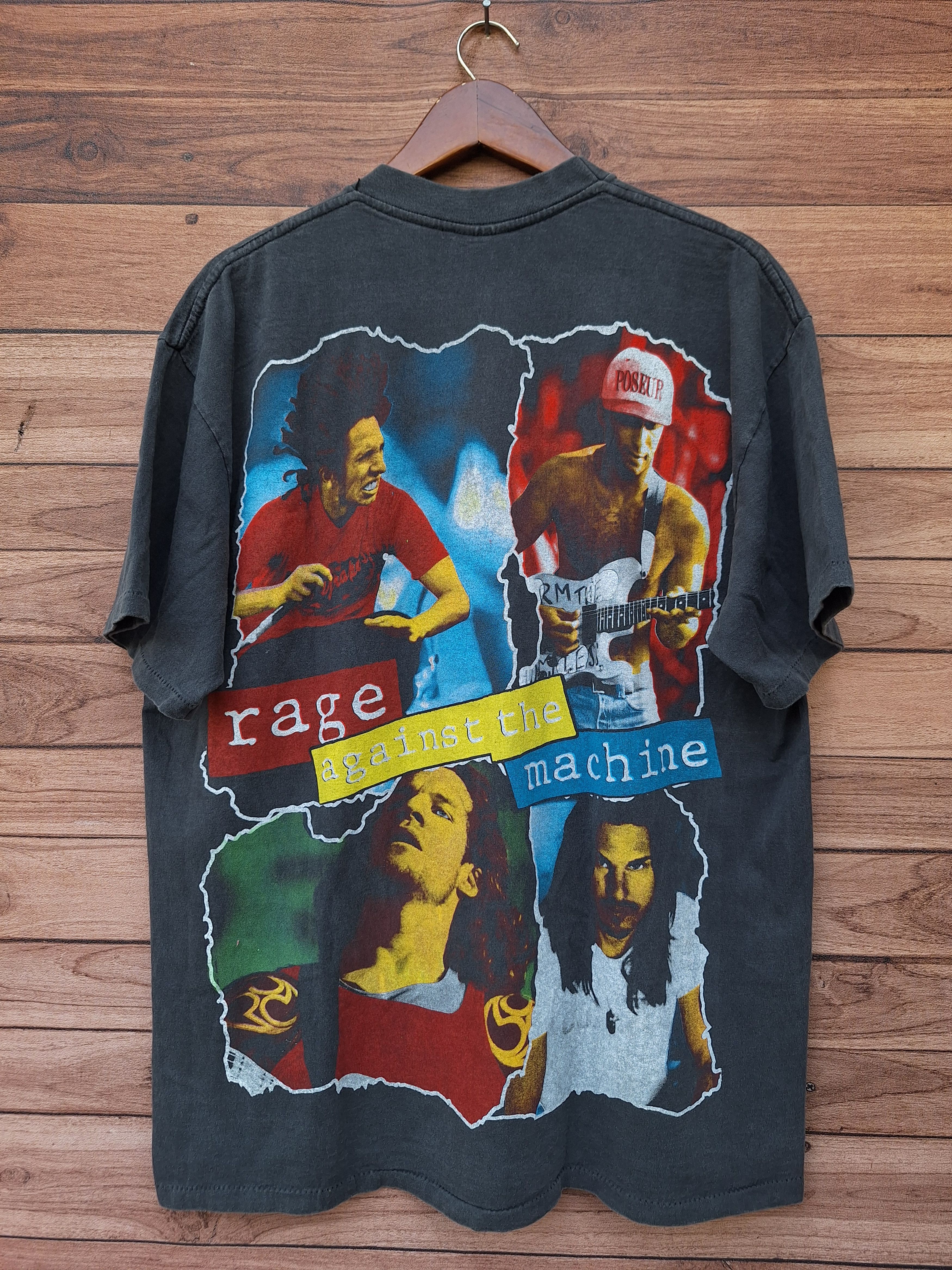 Japanese Brand 🔥RARE🔥 Rage against the machine killing in the name tee Size US XL / EU 56 / 4 - 2 Thumbnail