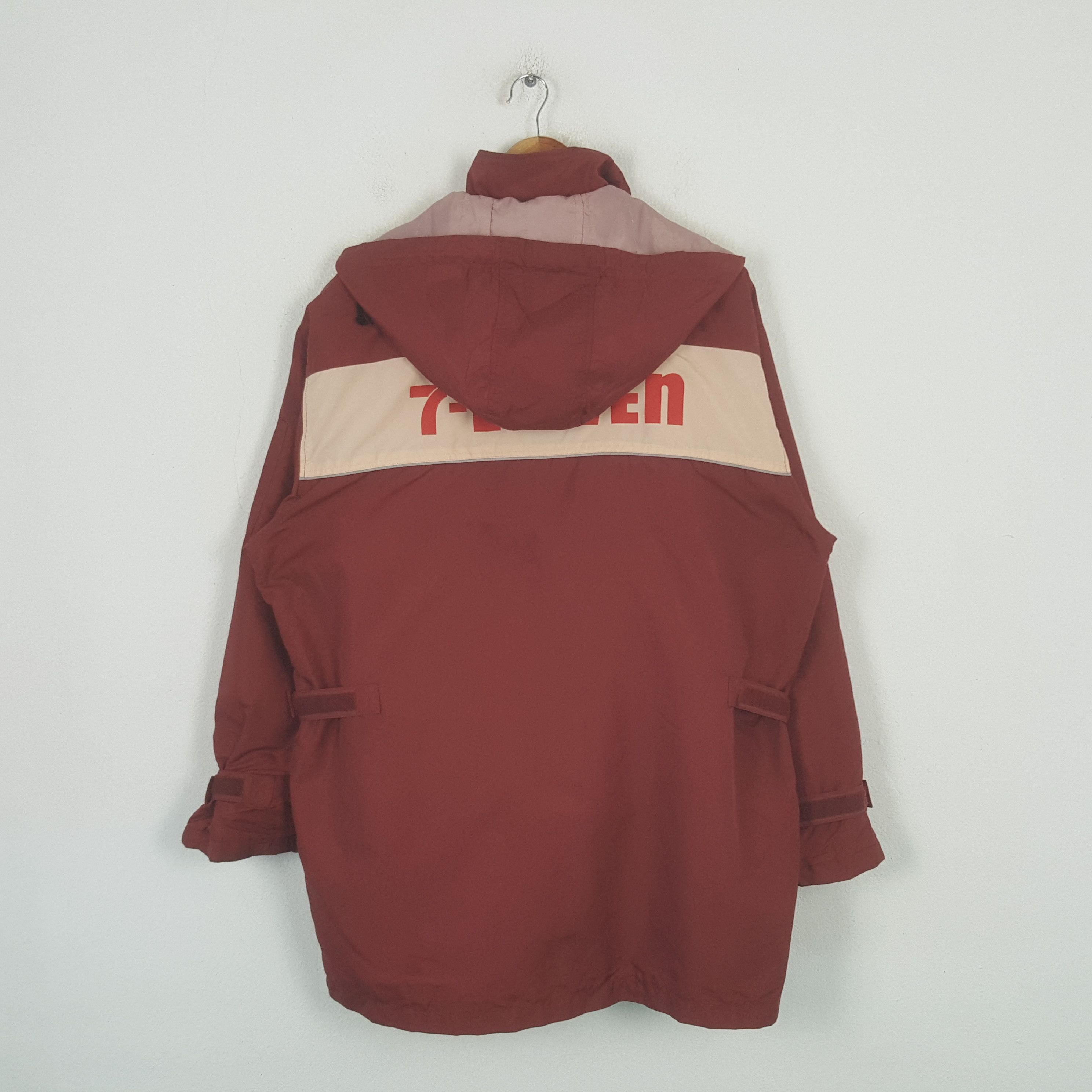 Japanese Brand Vintage 7 Eleven Japanese Uniform Hoodies Jacket C300N30 Size US XL / EU 56 / 4 - 1 Thumbnail