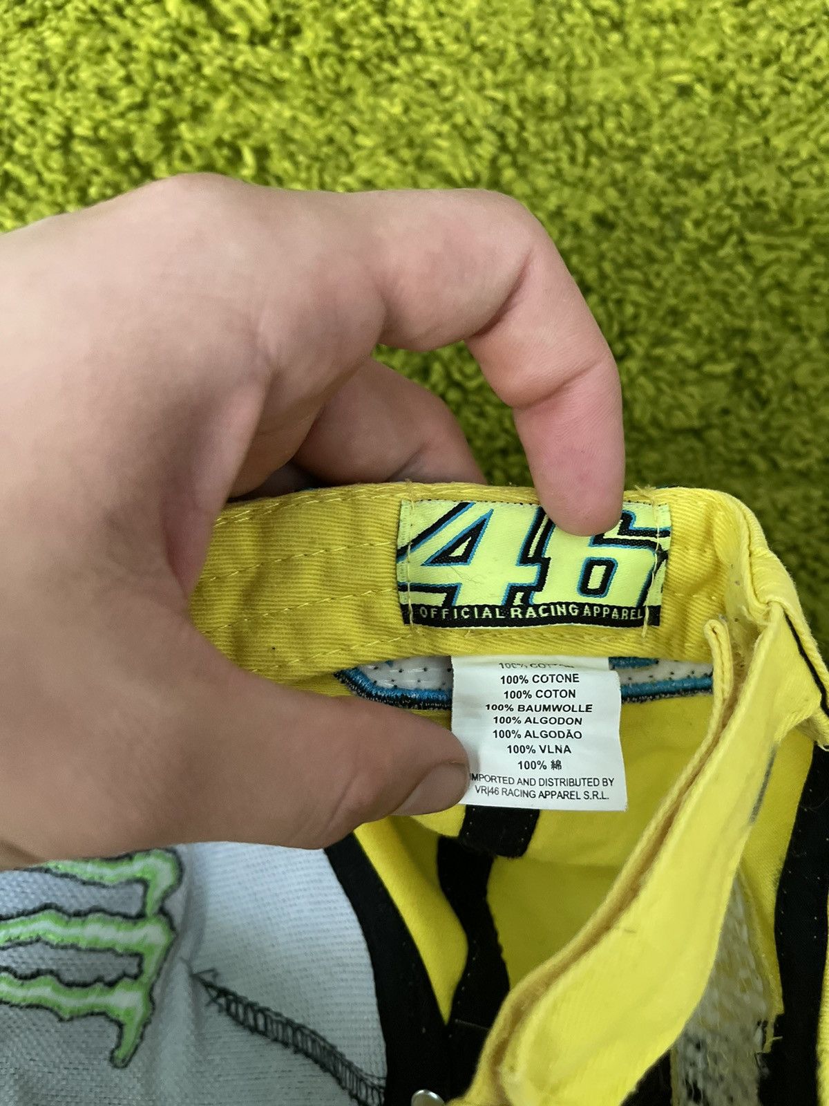 Vintage × Yamaha Yamaha x Monster Energy Y2K logo racing cap Size 32 - 7 Thumbnail
