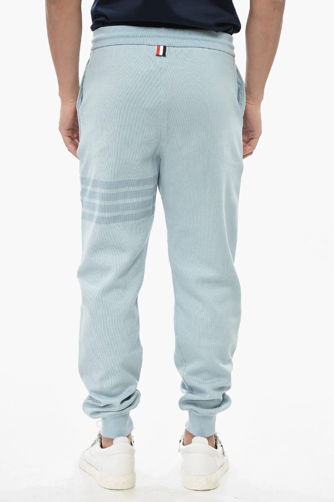 Thom Browne og1mm0426 Sweatpants & Joggers in Light Blue Size US 34 / EU 50 - 2 Thumbnail