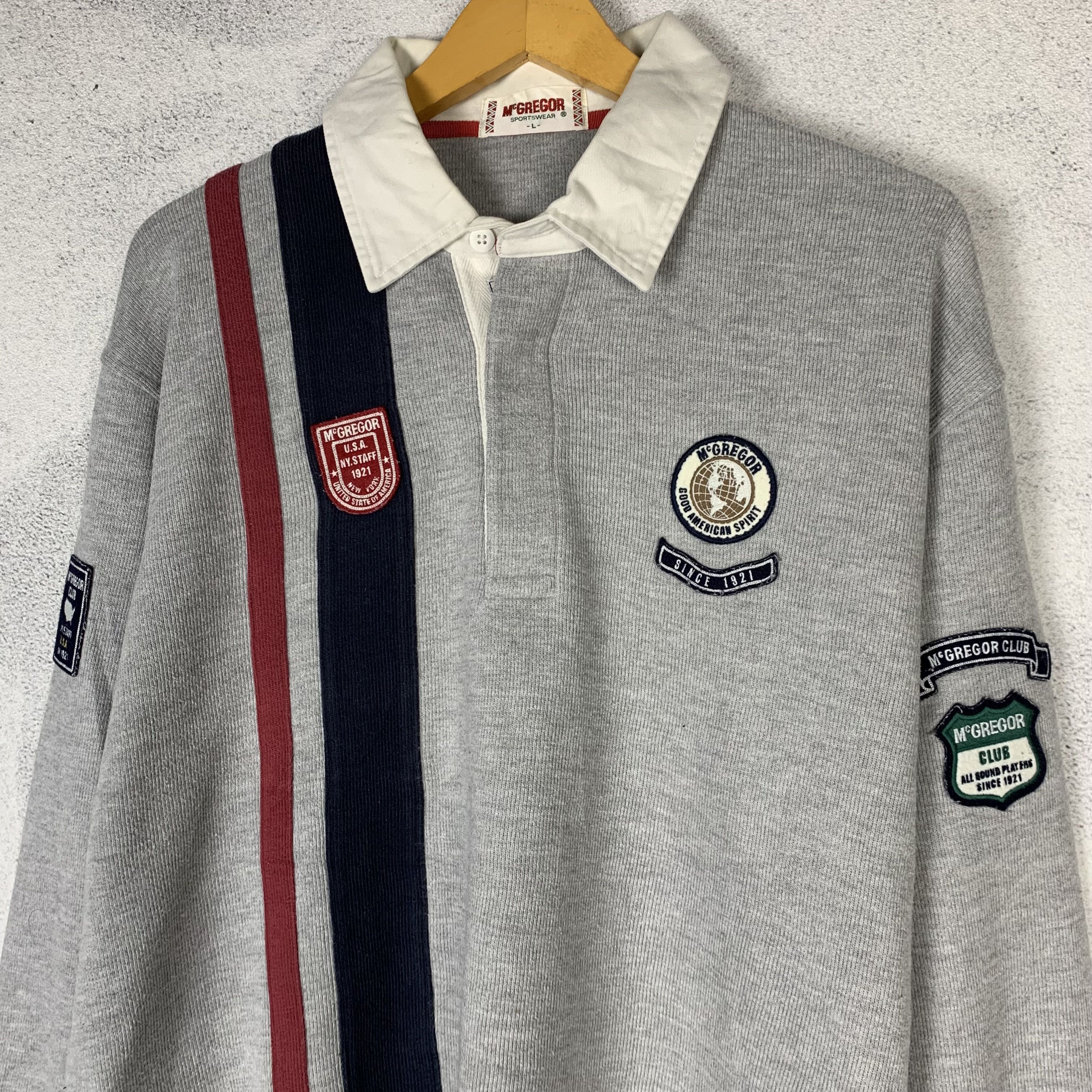 McGregor Vintage McGregor Rugby Shirt Size US L / EU 52-54 / 3 - 2 Thumbnail