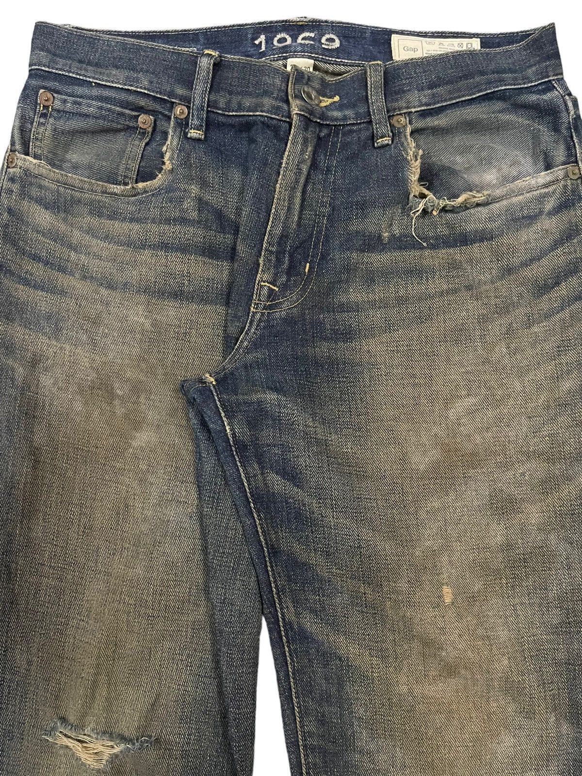 Gap Vintage Gap Classic Mud Wash Style Loose Jeans Size US 30 / EU 46 - 4 Thumbnail