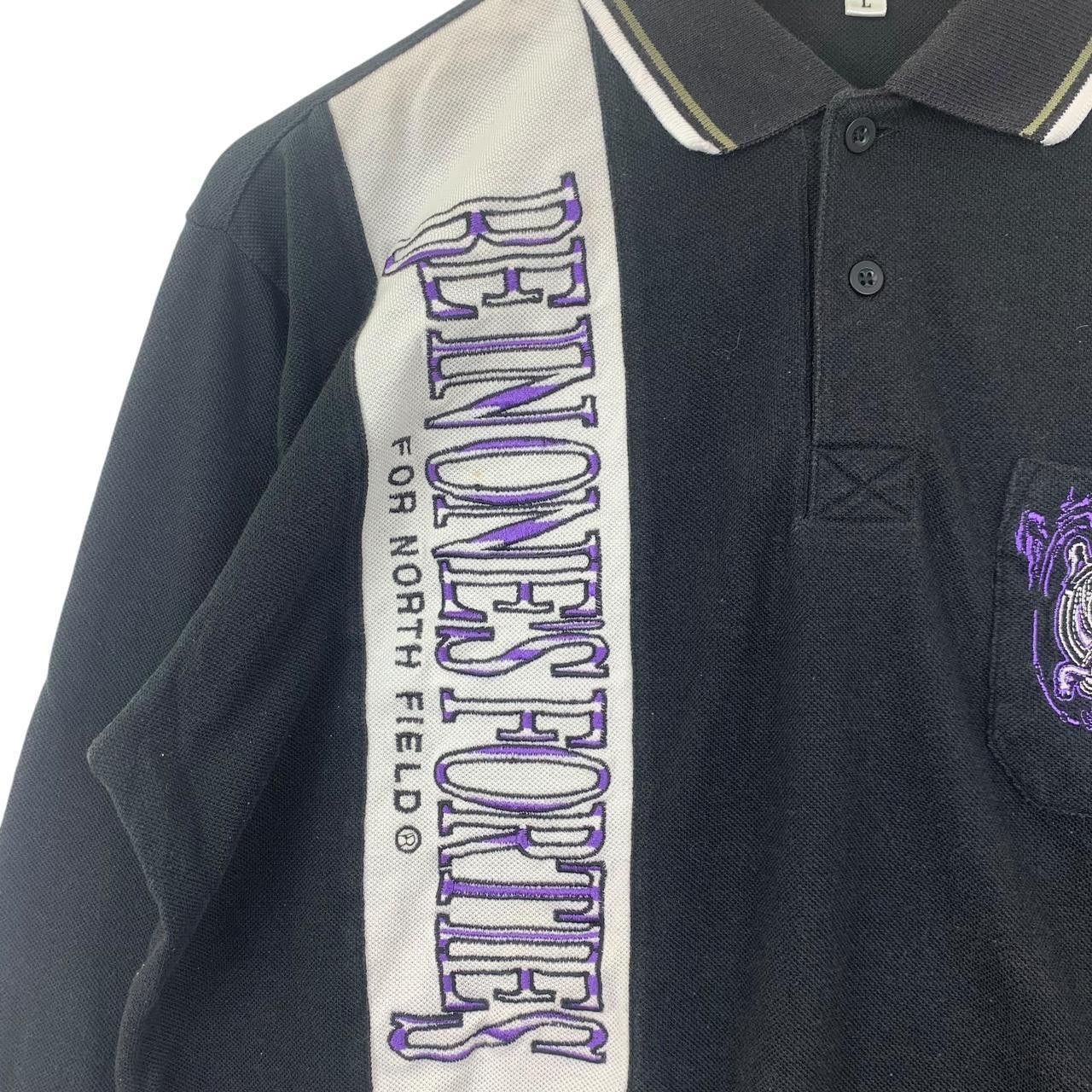 Vintage Vintage NORTH FIELD Be Ones Forties Crest Polo Tee Shirt Size L / US 10 / IT 46 - 5 Thumbnail