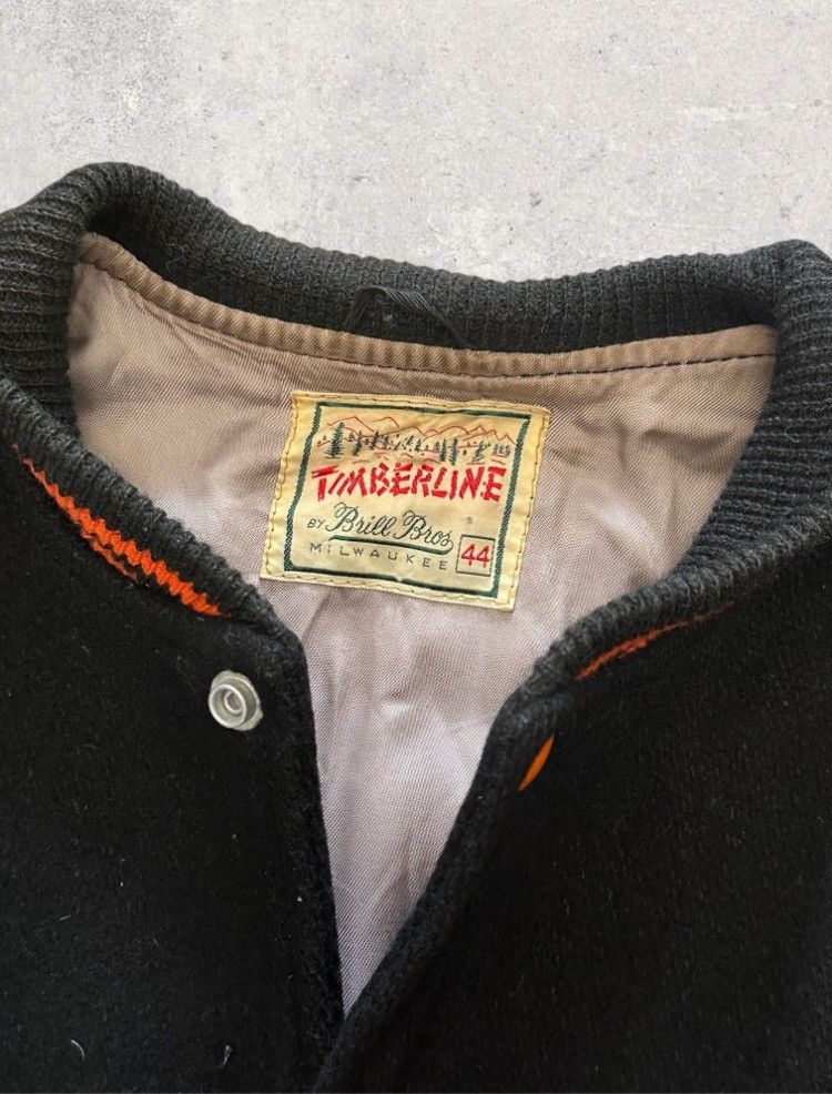 Vintage vintage 60s wool & leather varsity jacket Size US S / EU 44-46 / 1 - 2 Thumbnail