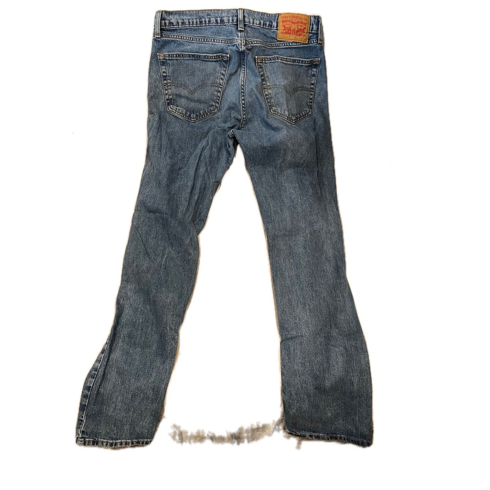 Levi's Levi's 505 Regular Straight Fit Jeans Mens 34x30 Size US 34 / EU 50 - 2 Thumbnail