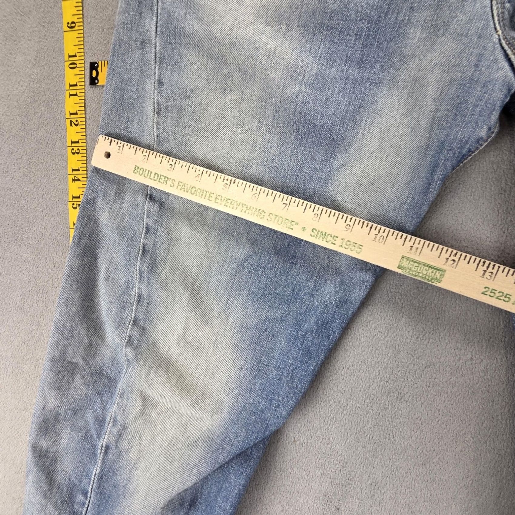 Levi's VINTAGE Levi's Engineered Jeans Men 30x27 Relaxed Denim Distressed Pockets 10th Anniversary Blue 90s/Decade? Wait Size US 30 / EU 46 - 7 Thumbnail