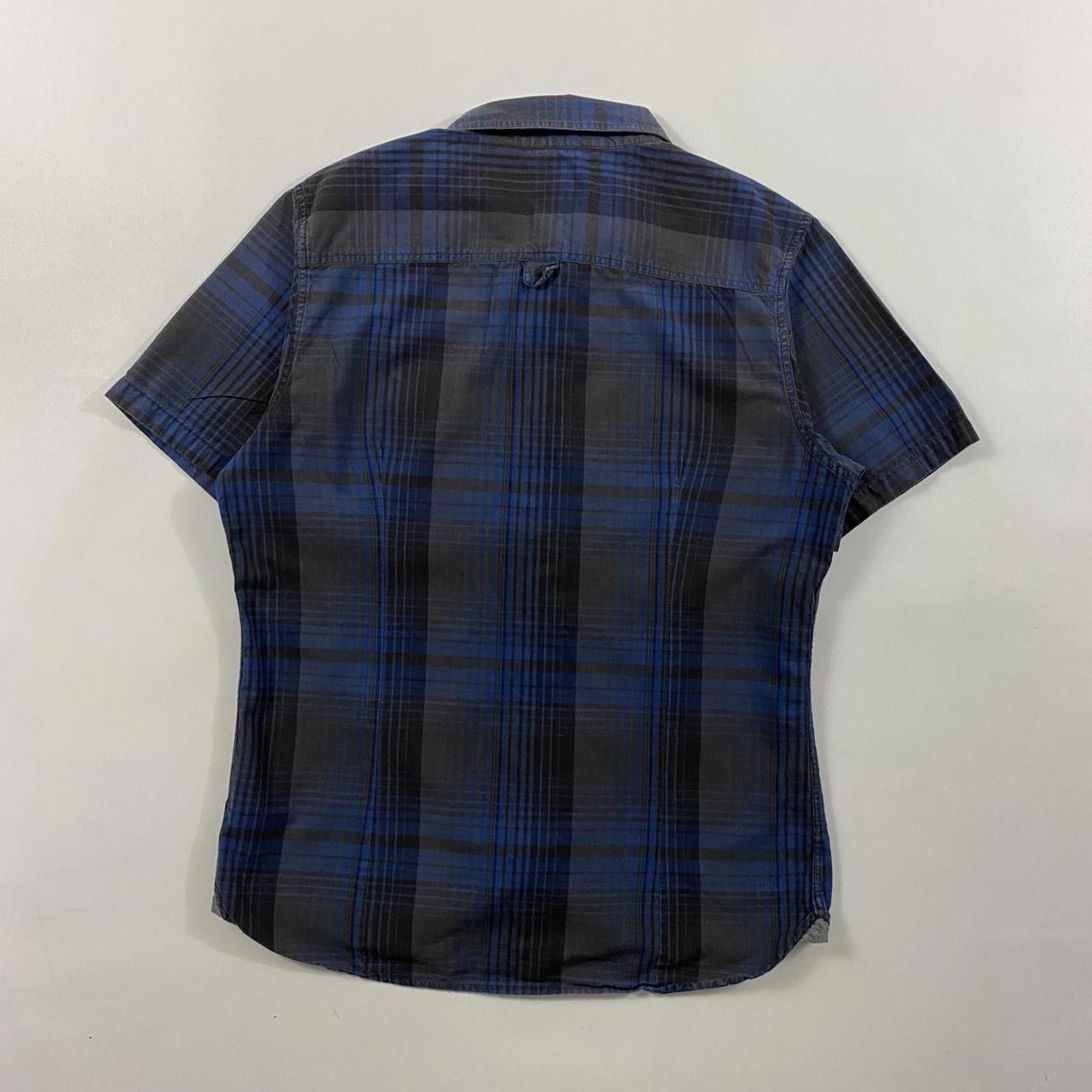 Harley Davidson Vintage 2000s Blue Harley Davidson Sleeve Button Up Shirt Size US XL / EU 56 / 4 - 2 Thumbnail