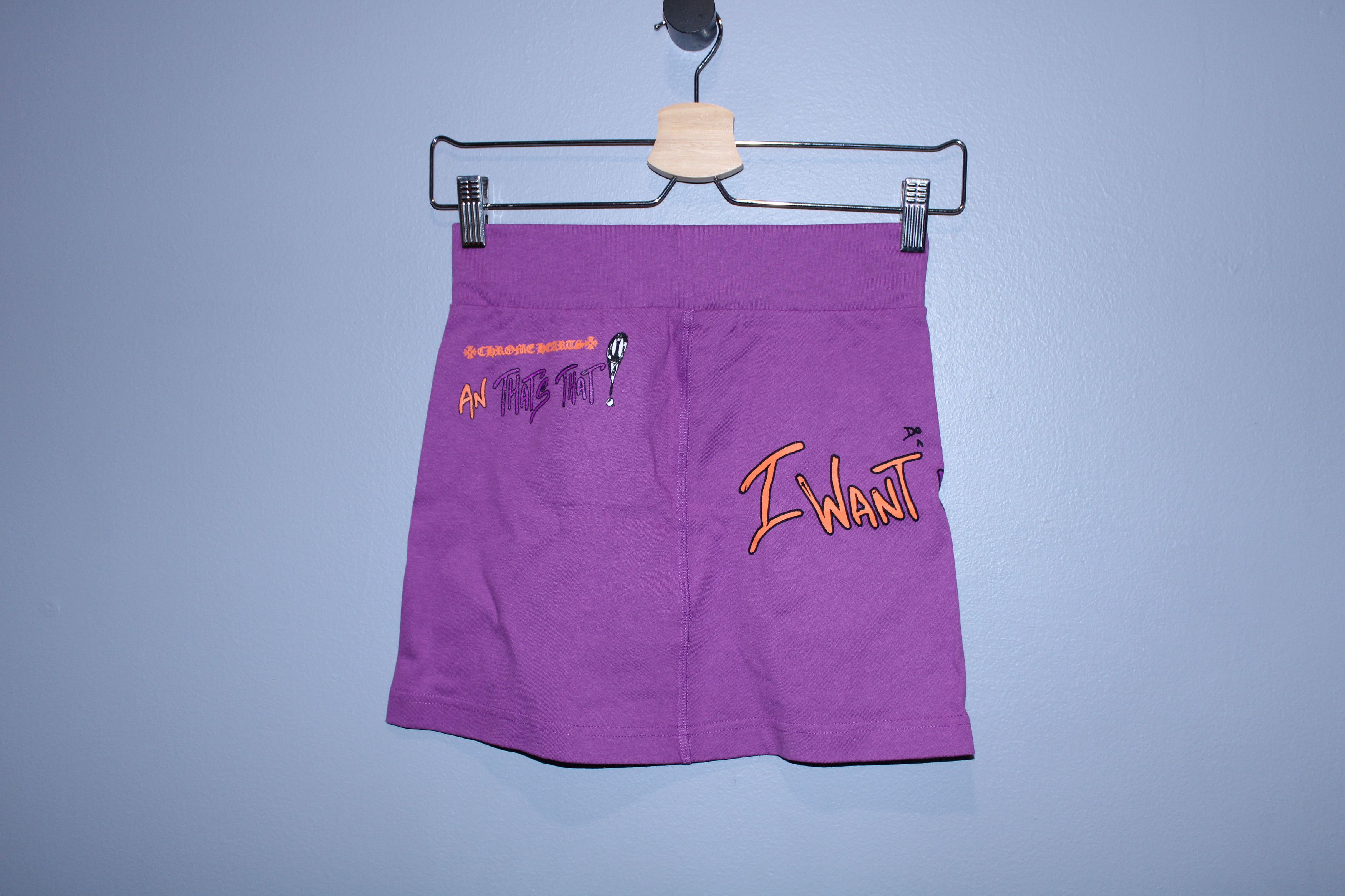 Chrome Hearts chrome hearts matty boy purple skirt size small Size 26" / US 2 / IT 38 - 2 Thumbnail