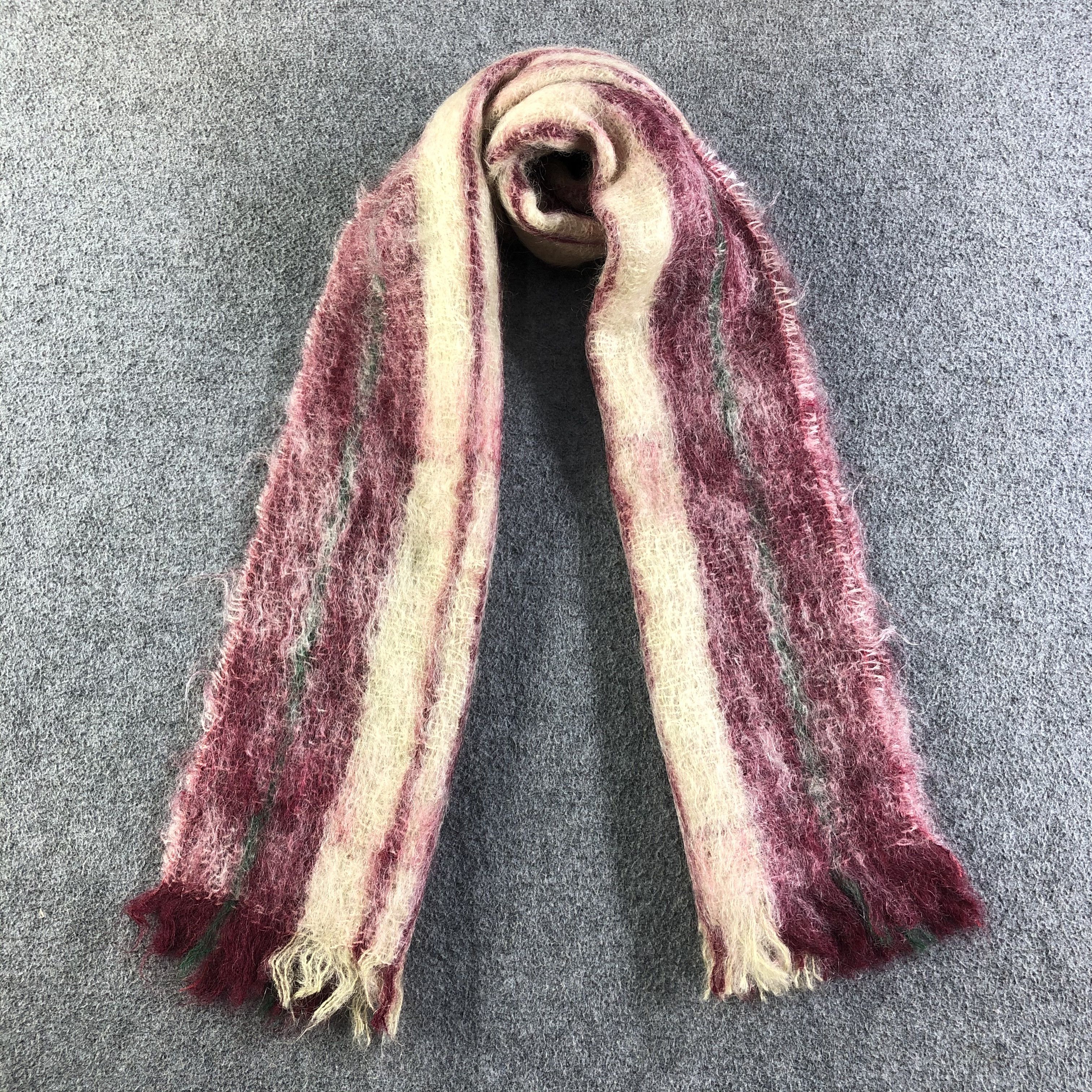 Glen Cree Mohair Scarf / Muffler / Neckwear P062
