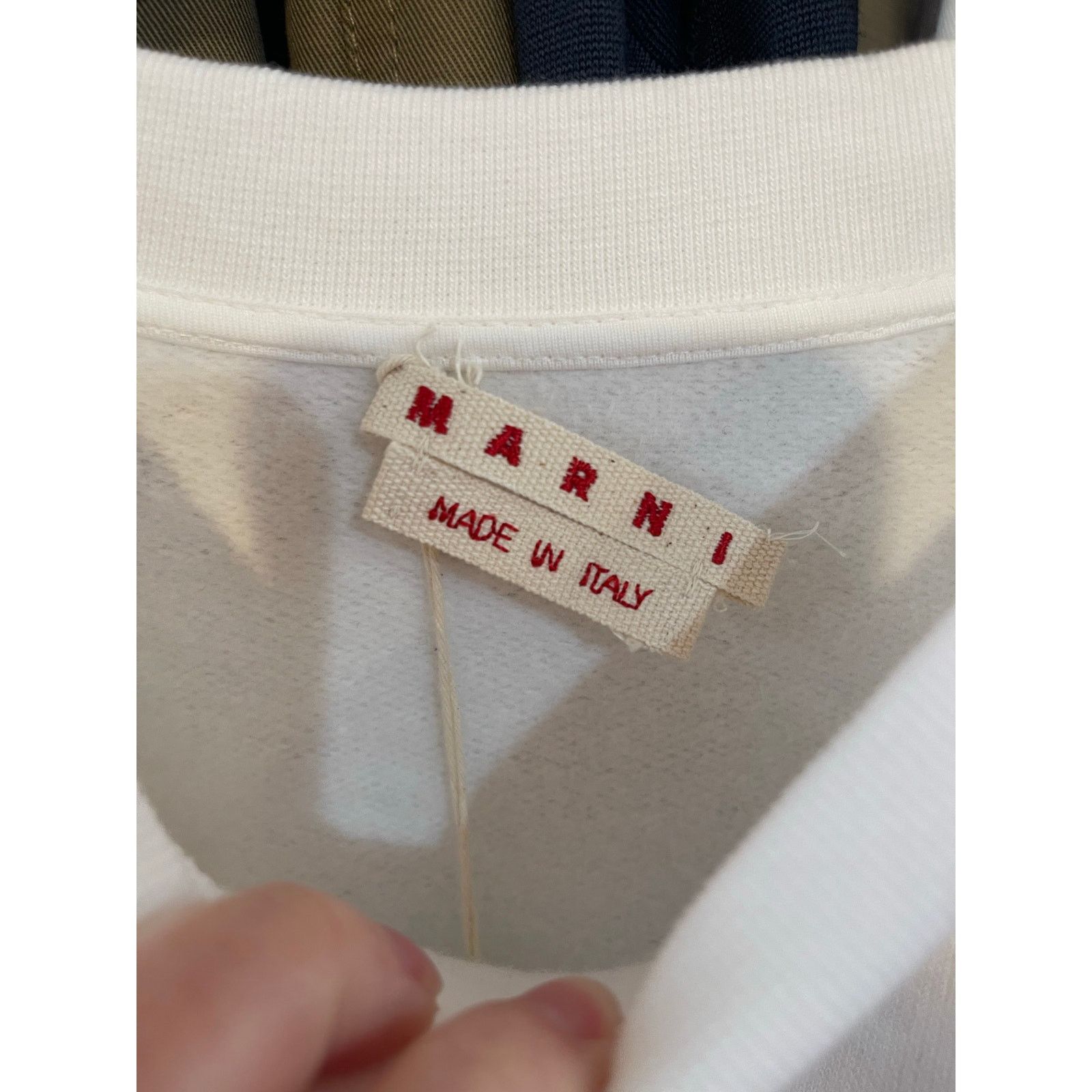 Marni Marni Men's Leopard Logo Sweatshirt NWT Size 48 Size US M / EU 48-50 / 2 - 3 Thumbnail