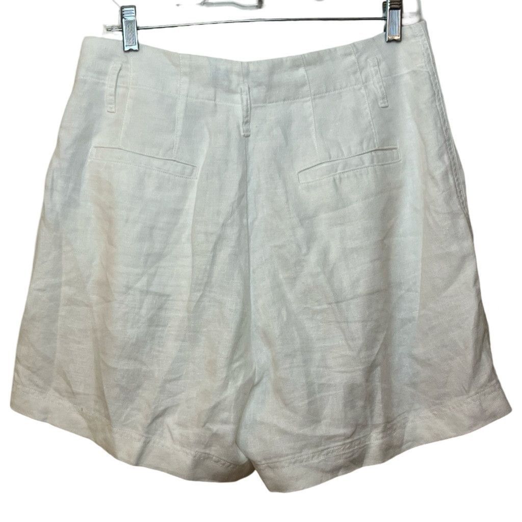 Lauren Ralph Lauren Lauren Ralph Lauren High Waisted Linen Pleated Shorts Sz M Size 31" - 4 Thumbnail