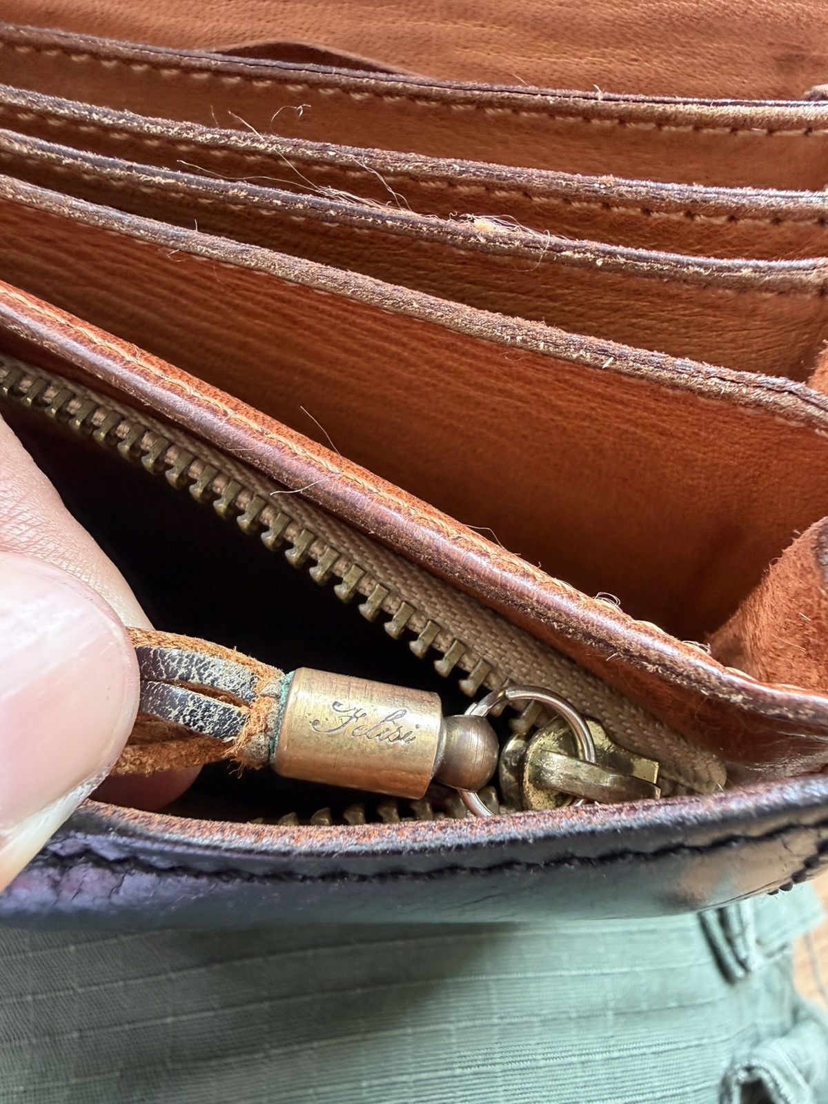 Felisi Authentic Felisi Leather Wallet Snap Button Size ONE SIZE - 13 Thumbnail