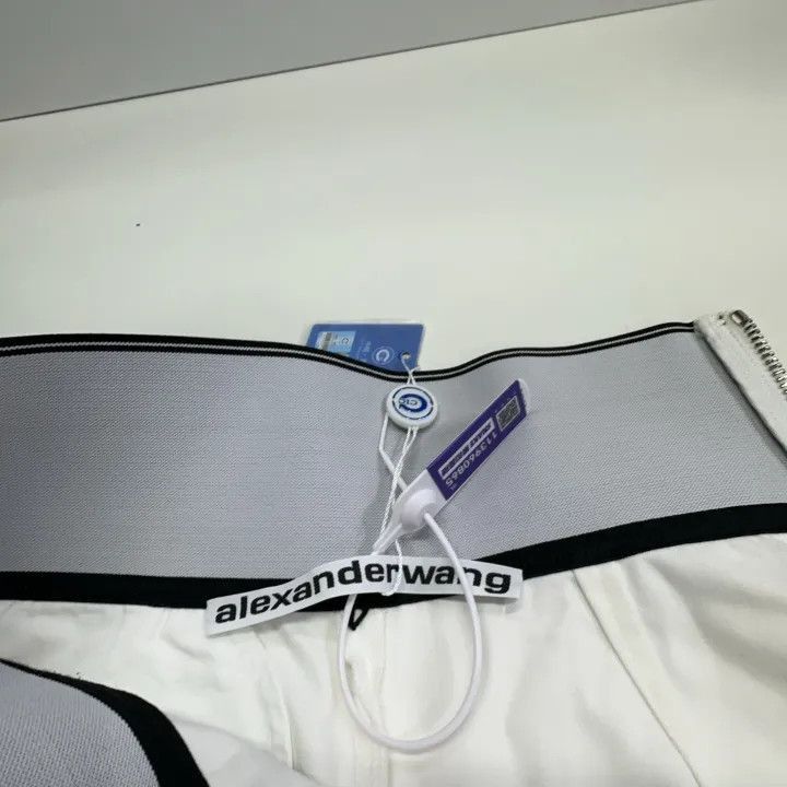Alexander Wang Alexander Wang Color-Block Logo Summer Shorts - Size 23" - 3 Thumbnail
