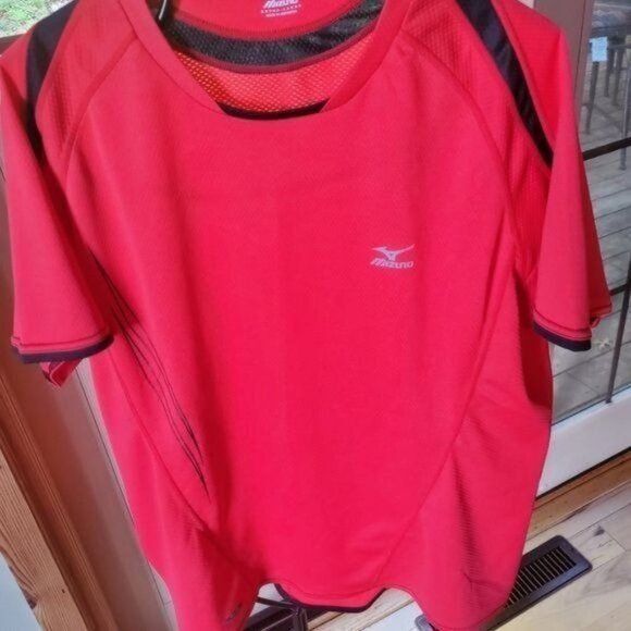 Mizuno Mizuno Embellished Athletic Pullover Bicycling Sz. XL SS Shi Size US XL / EU 56 / 4 - 1 Thumbnail