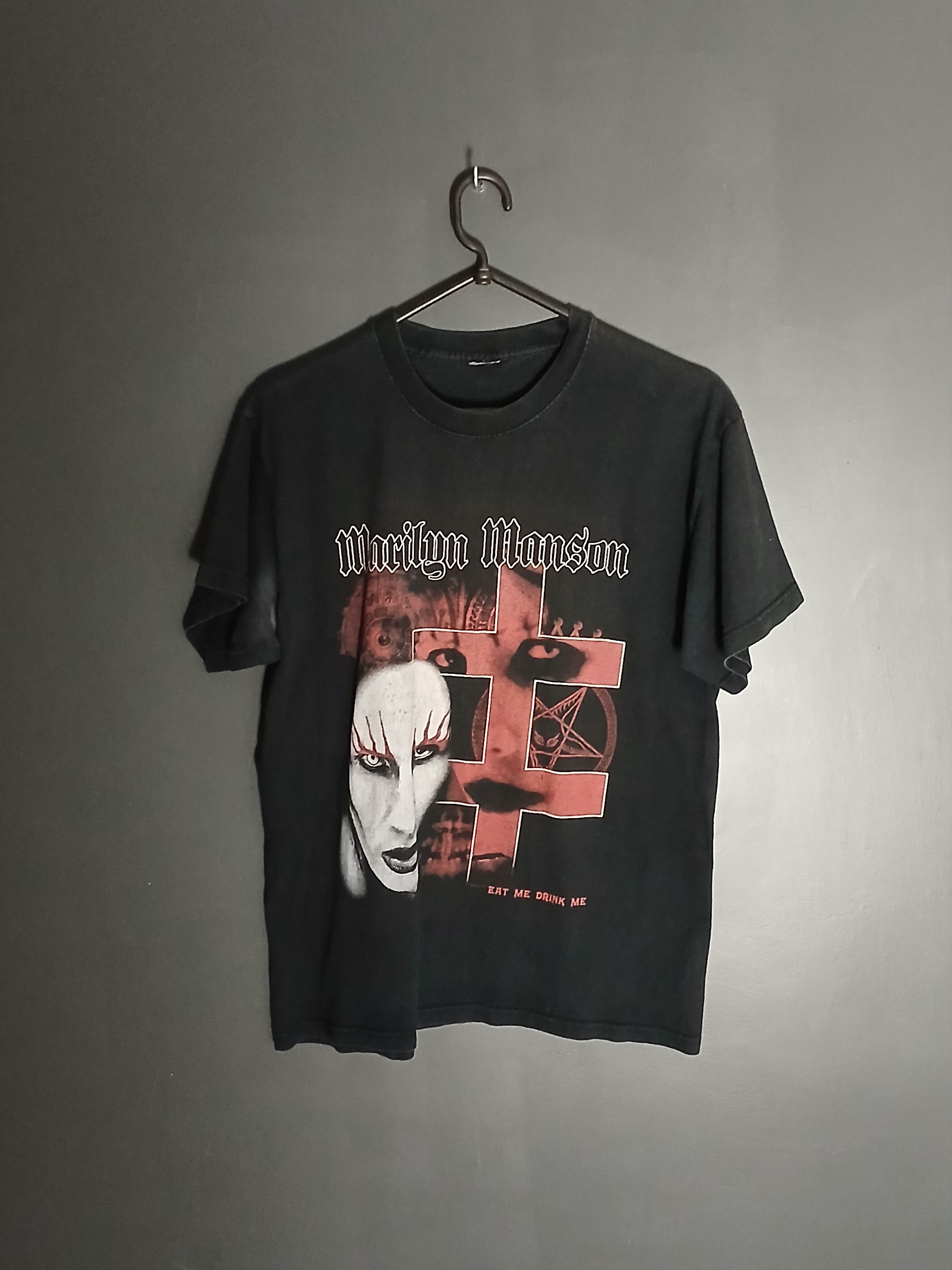 Band Tees Marilyn Manson T-Shirt Size US M / EU 48-50 / 2 - 1 Thumbnail