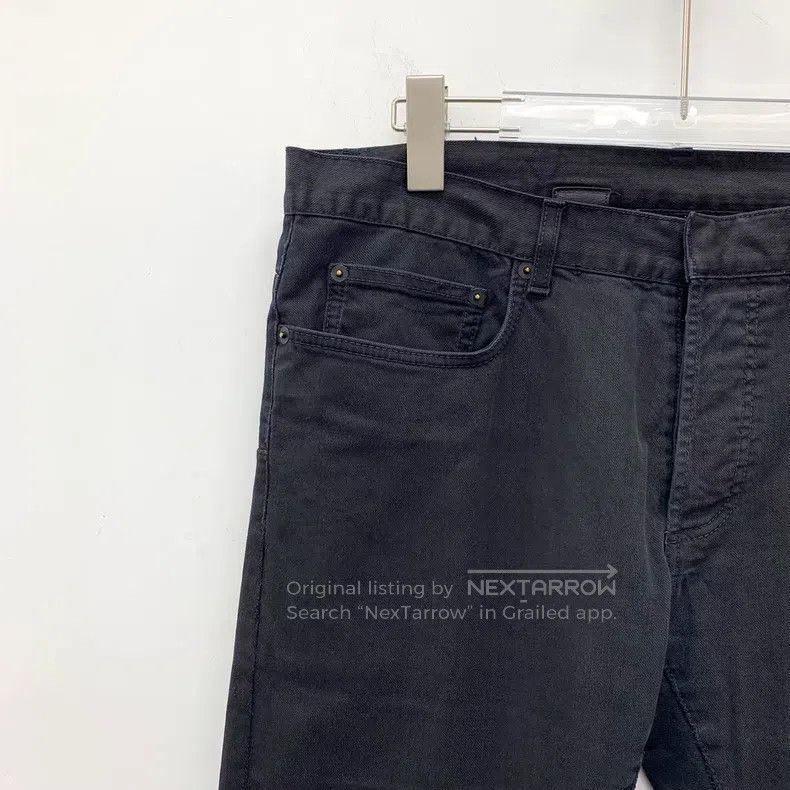Dior Dior Black cotton casual denim trousers Size US 33 - 3 Thumbnail