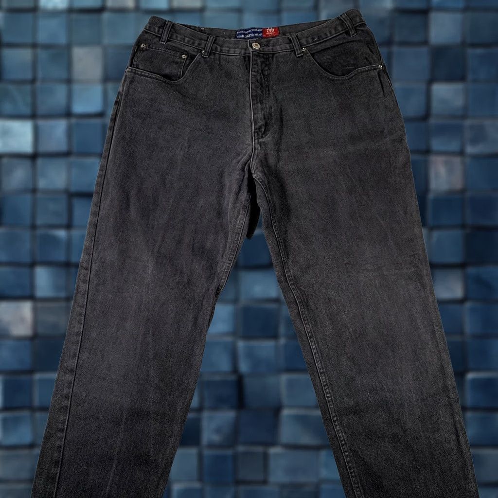 Denime VINTAGE Bugle Boy Jeans Mens 38x30 Gray 740 Relaxed Straight Denim 90s Size US 38 / EU 54 - 1 Thumbnail