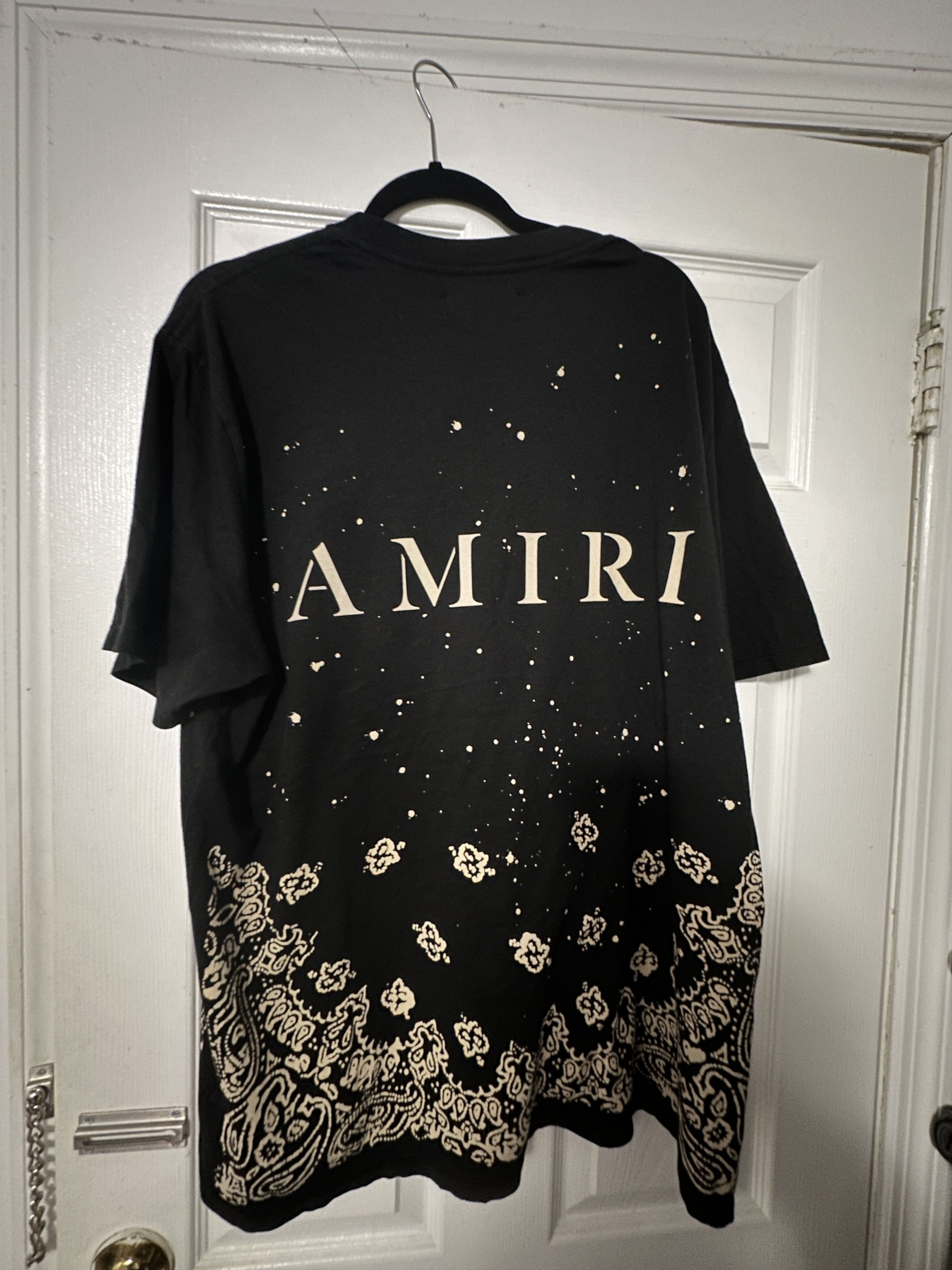 Amiri amiri bandana tee rare new Size US XL / EU 56 / 4 - 2 Thumbnail