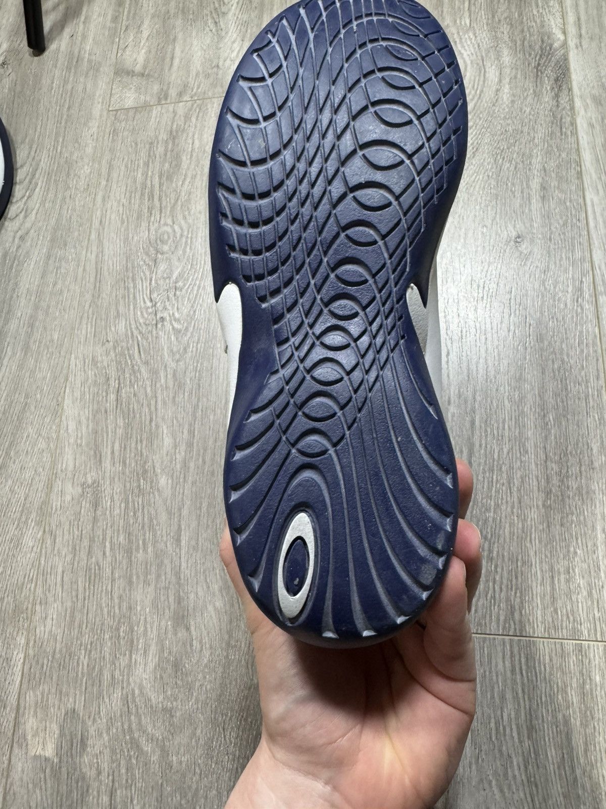 Oakley Oakley Domestic Redcode 0.1 White-Blue Basketball Shoes Size US 8.5 / EU 41-42 - 17 Thumbnail