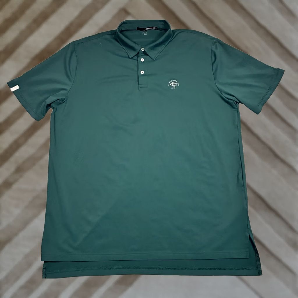 Ralph Lauren Ralph Lauren RLX Polo Men’s XL Green 2018 US Mid Amateur Charlotte Country Club Golf Tennis Performance Size US XL / EU 56 / 4 - 1 Thumbnail