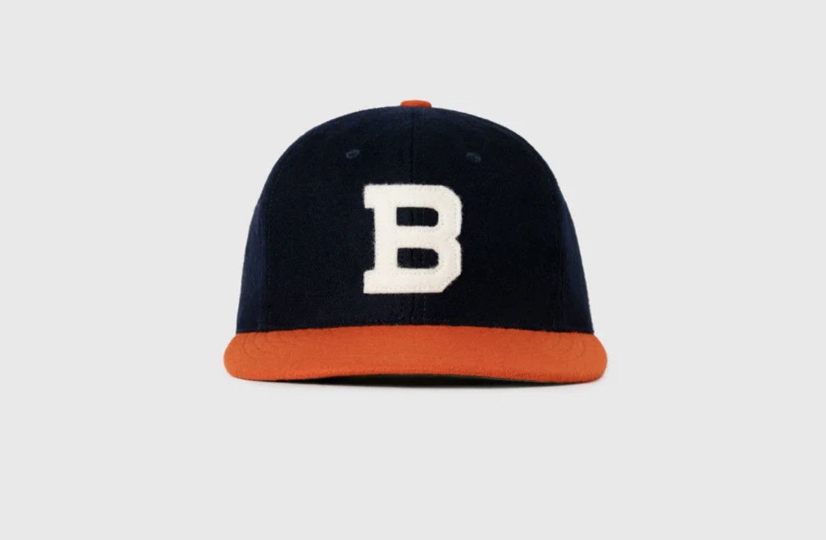 Ebbets Field Flannels Ebbets Field Flannels Brooklyn Bushwicks 1949 Wool Hat 7 1/4 Size ONE SIZE - 1 Thumbnail
