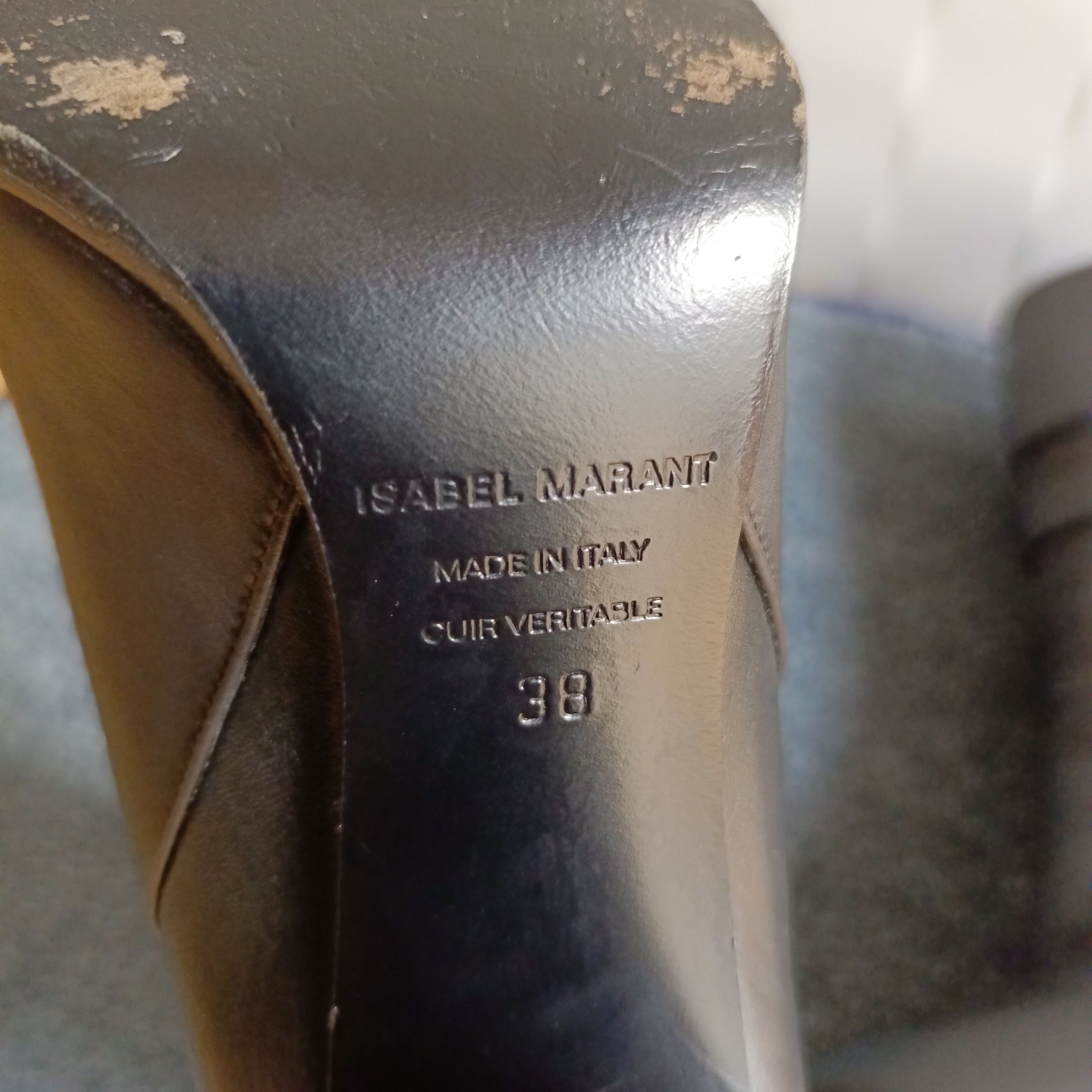 Isabel Marant Isabel Marant Black Women's Ankle Boots EU Size 38 / US 8 Size US 8 / IT 38 - 7 Thumbnail