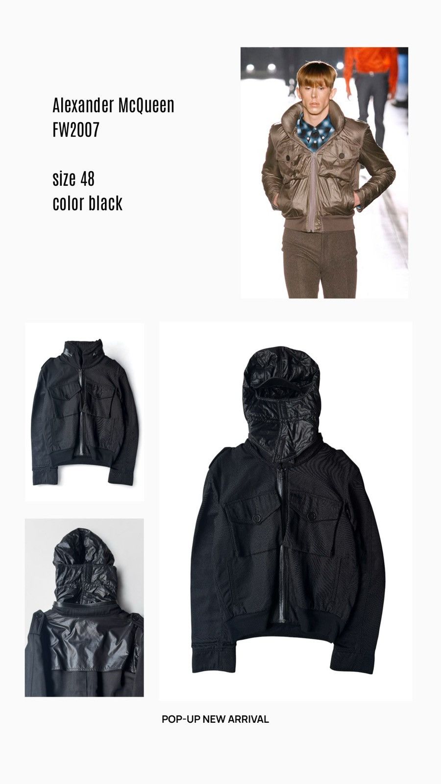 Alexander McQueen FW2007 Alexander McQueen Size US M / EU 48-50 / 2 - 22 Thumbnail