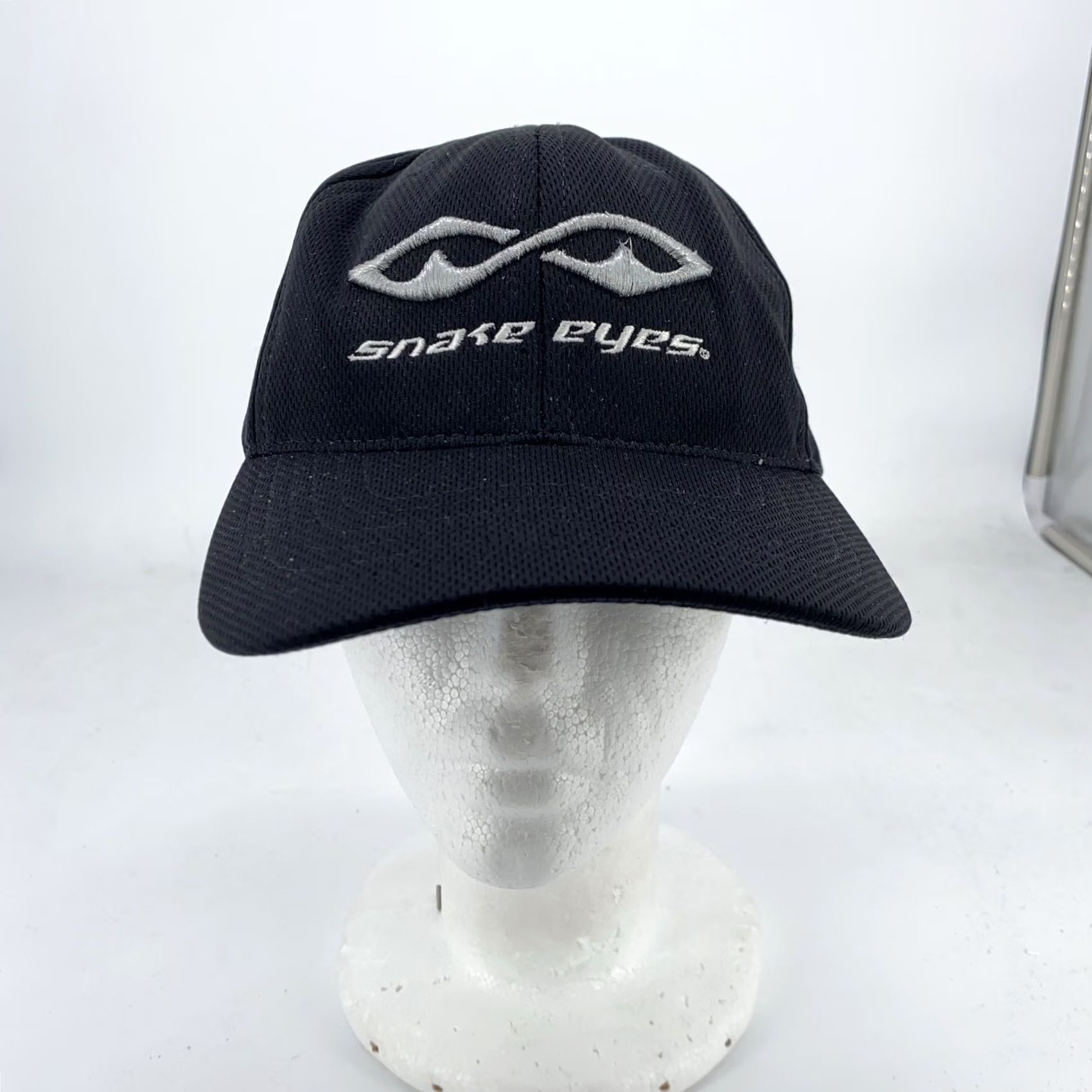 Vintage Snake Eyes Hat Cap Fitted One Size PerfectFit Athletic Golf Embroidered Mens Cap/Hat Black One Size Mens Golf Hat Cap Snake Eyes Size ONE SIZE - 2 Thumbnail