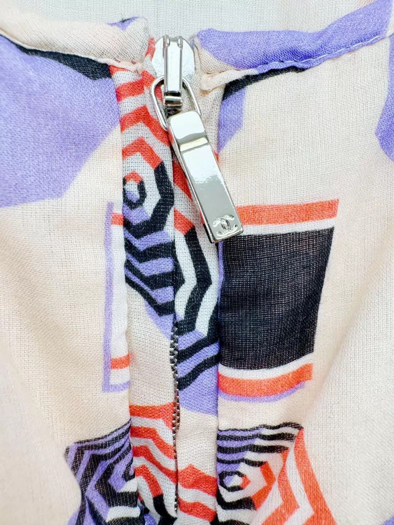 Chanel Chanel Beach series logo printed dress Size XS / US 0-2 / IT 36-38 - 6 Thumbnail