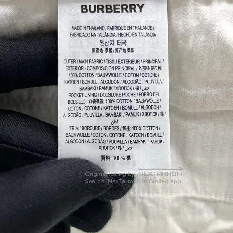 Burberry Burberry Khaki Cotton Logo Casual Pants. Size US 42 / EU 58 - 5 Thumbnail