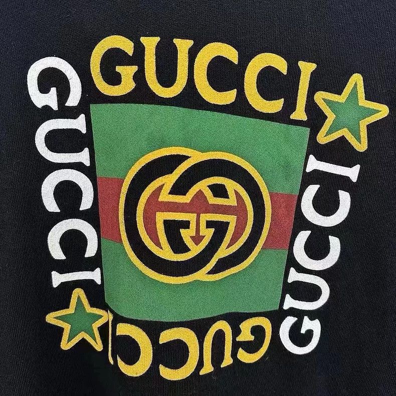 Gucci GucciRainbow star pattern printed hooded sweatshirt dress 2 Size S / US 4 / IT 40 - 4 Thumbnail