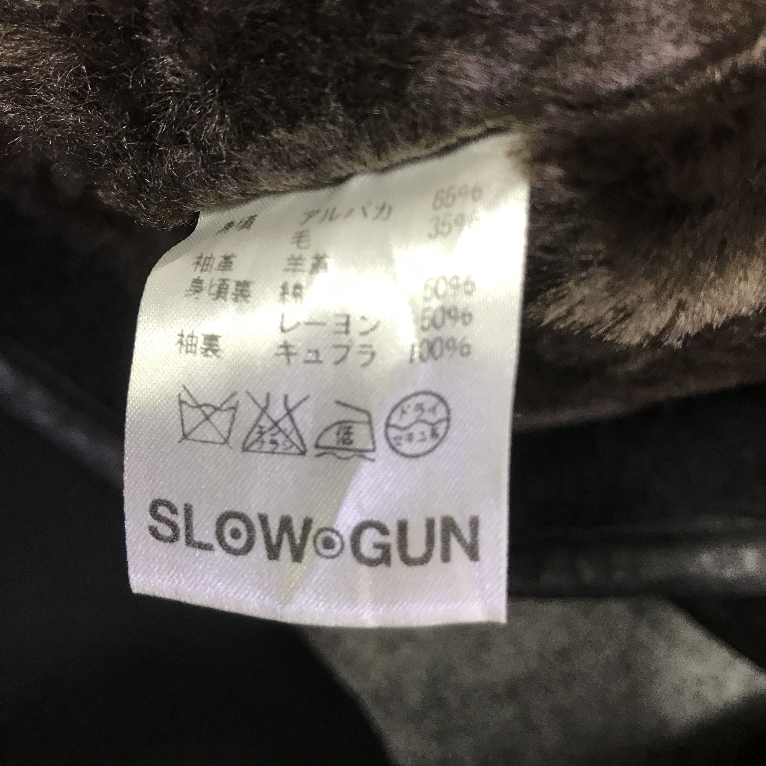 Japanese Brand SLOW GUN AND CO. FUR JACKET SLEEVE LEATHER Size US M / EU 48-50 / 2 - 12 Thumbnail