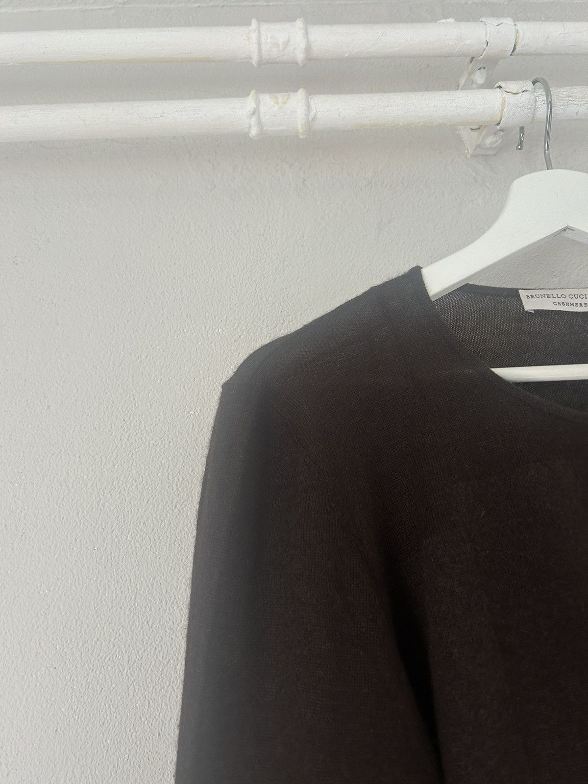 Brunello Cucinelli Brunello Cucinelli Brown 100% Cashmere Sweater (XL - XXL) Size XL / US 12-14 / IT 48-50 - 4 Thumbnail