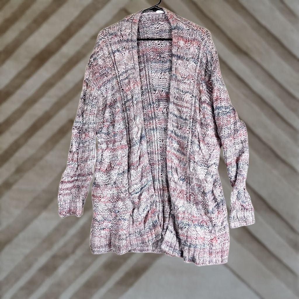 Gap Gap Cardigan Multicolor Chunky Knit Long Sleeve Wool Blend XL Women’s Sweater Size XL / US 12-14 / IT 48-50 - 1 Thumbnail