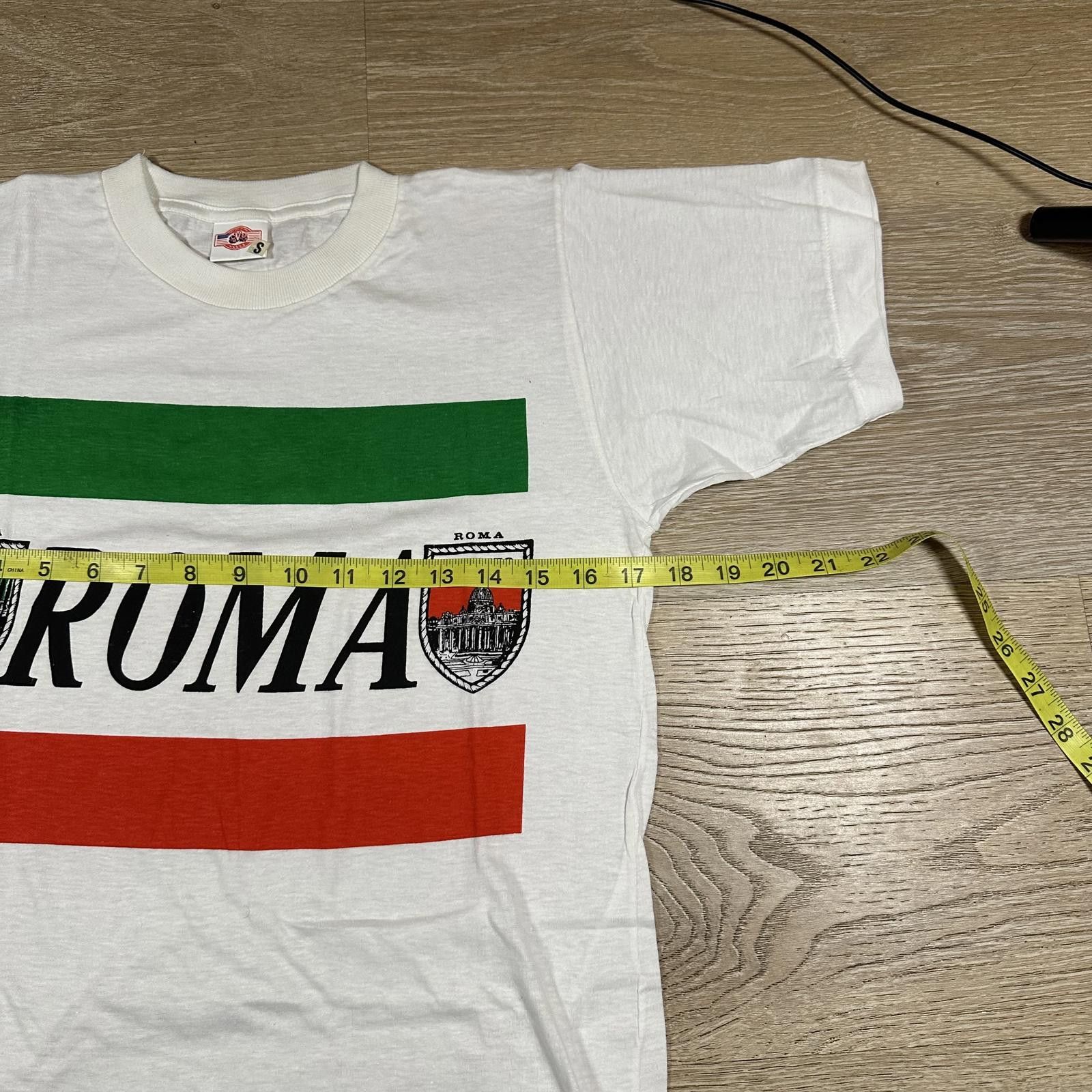 Unknown London Vintage Italian Single Stitch graphic t-shirt S Roma Size US S / EU 44-46 / 1 - 7 Thumbnail
