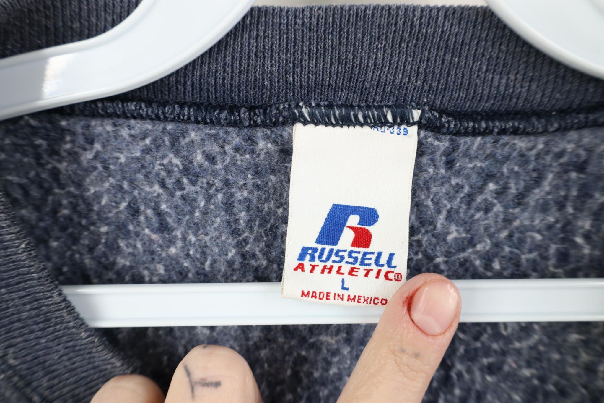 Russell Athletic Vintage Russell Athletic Sun Faded Crewneck Sweatshirt Blue Size US L / EU 52-54 / 3 - 7 Thumbnail