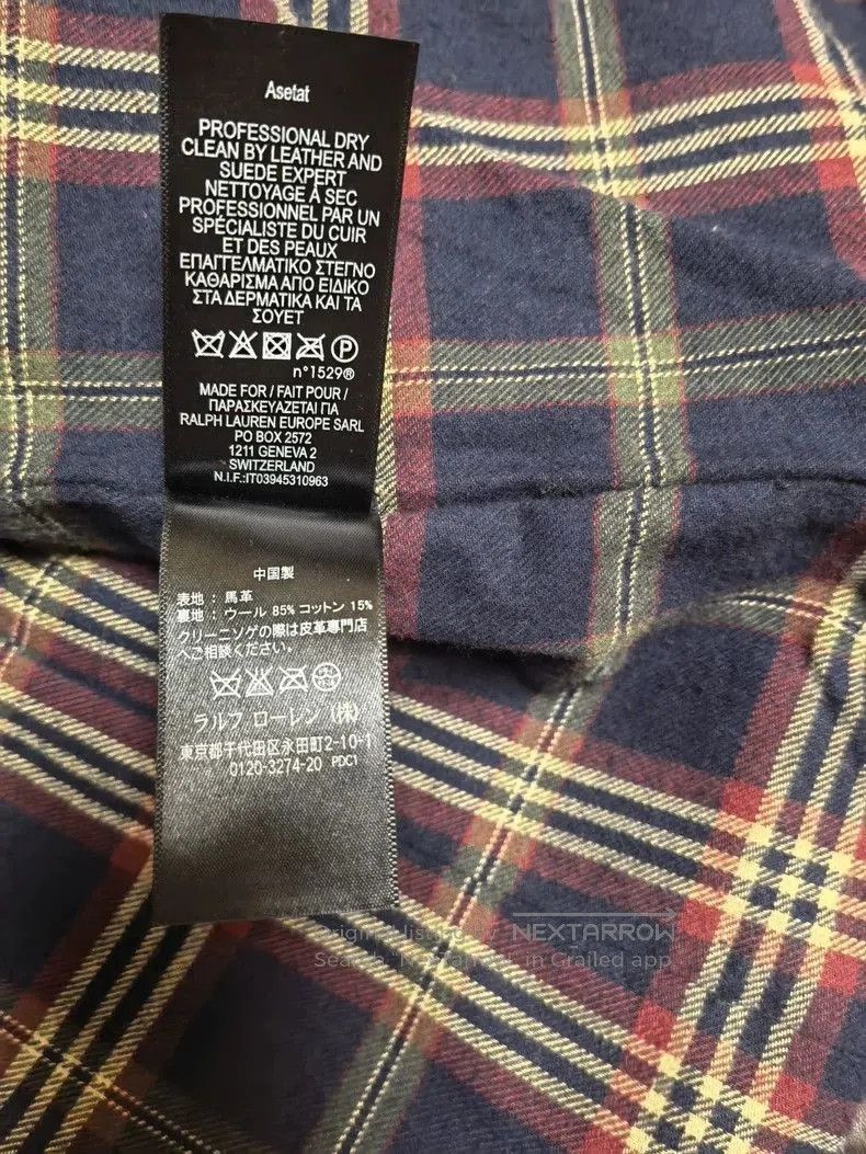 RRL Ralph Lauren RRL Heavy Waxed Horsehide Newsboy Jacket. Size US L / EU 52-54 / 3 - 6 Thumbnail