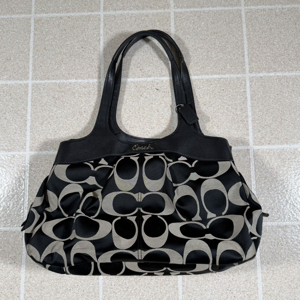 Coach Y2K COACH Ergo Signature Belted Flap Shoulder Bag 11277