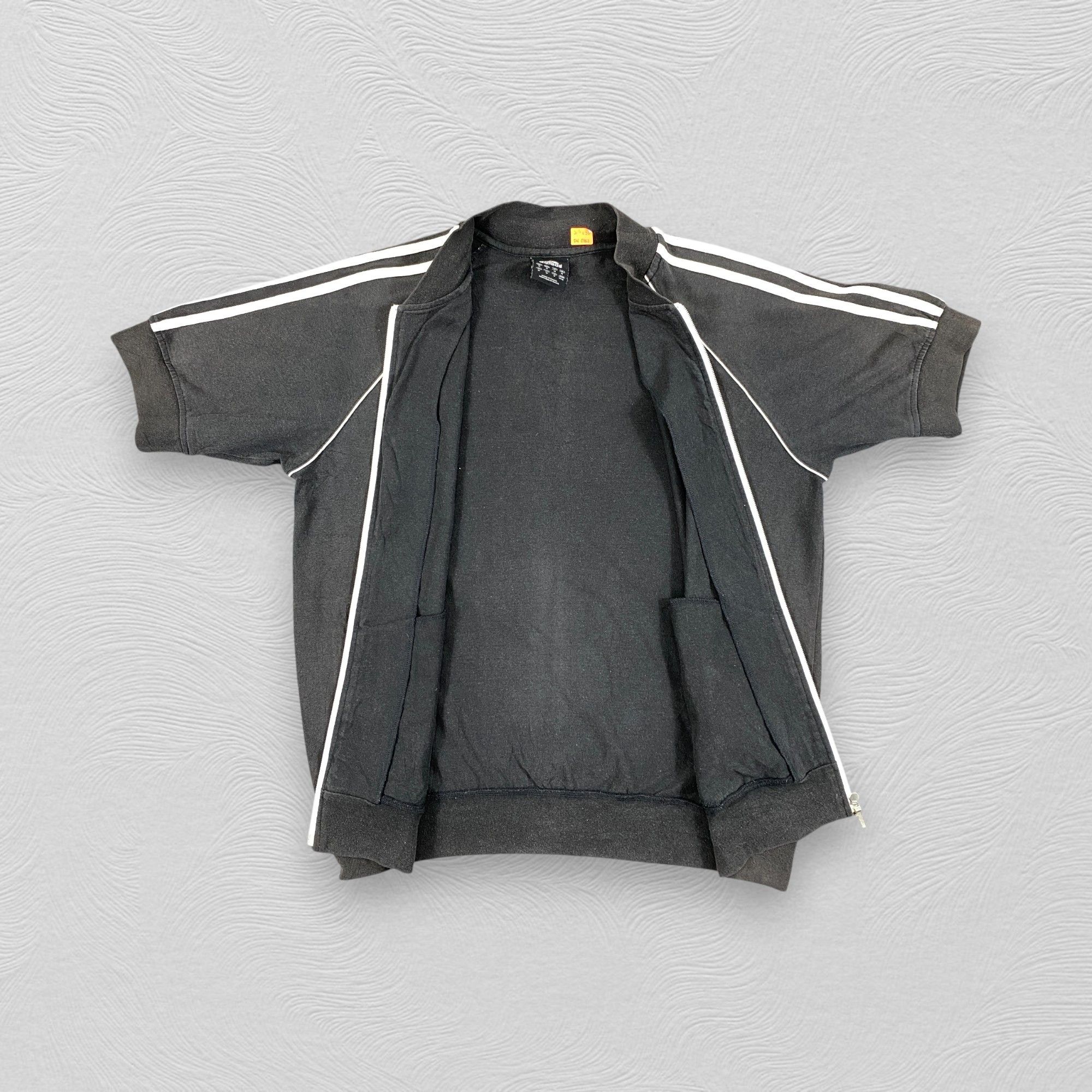Adidas Adidas Short Sleeves zipper Crewneck sweatshirt -SW142 Size US M / EU 48-50 / 2 - 3 Thumbnail